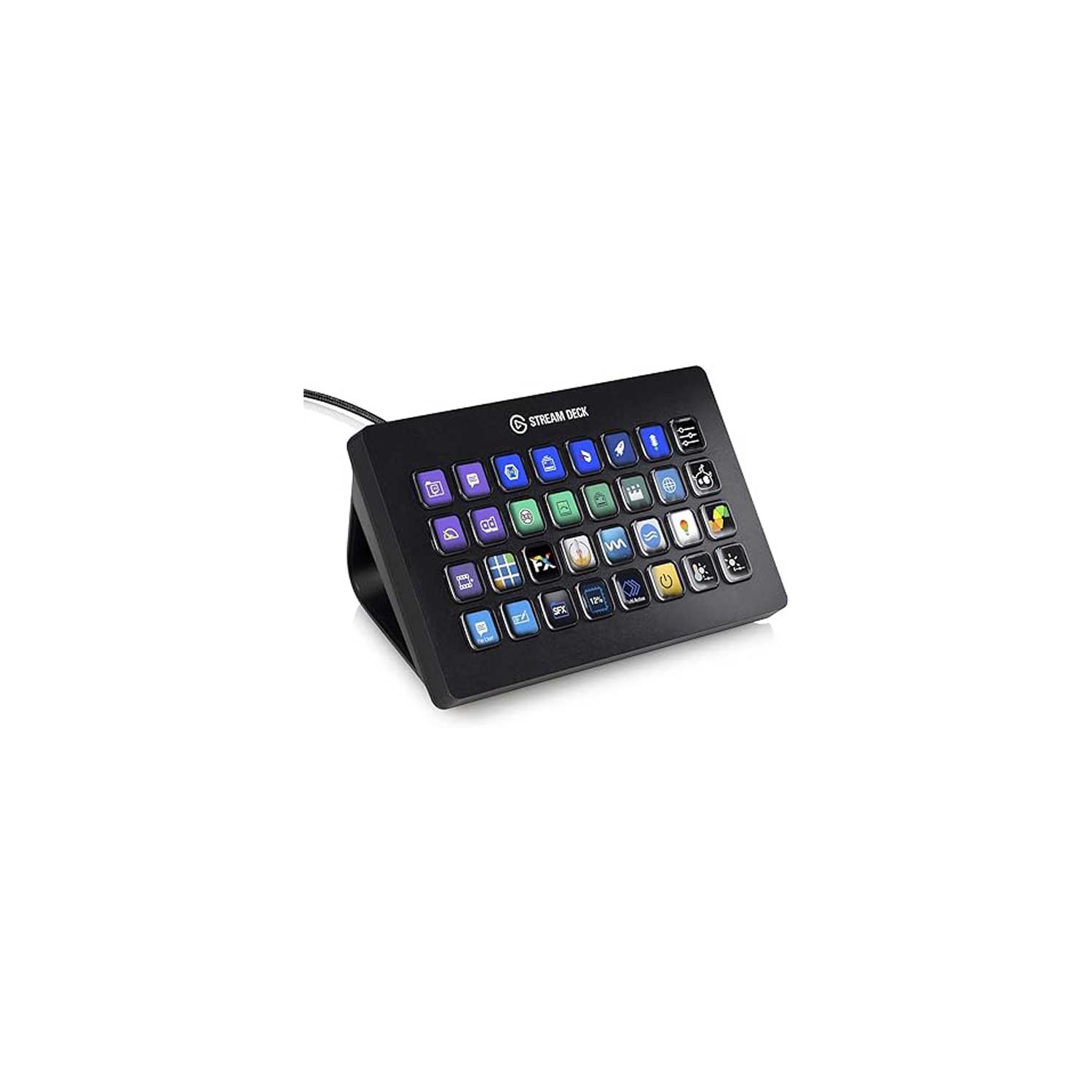 Elgato Stream Deck XL – Advanced Studio Controller, 32 macro keys, trigger actions in apps and software like OBS, Twitch