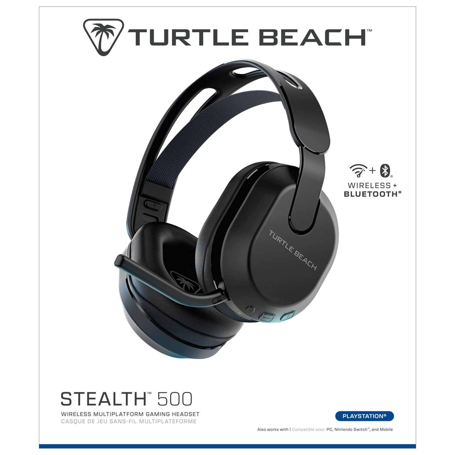 Turtle Beach Stealth 500P Wireless Gaming Headset for PS5/PS4 - Black