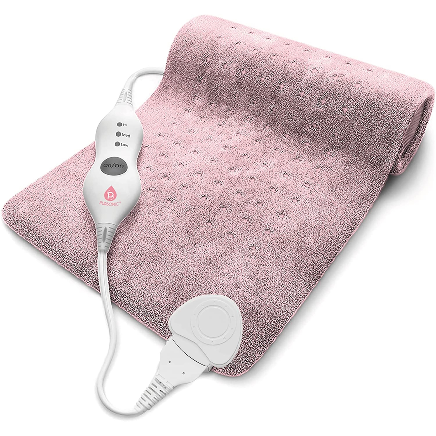 Pursonic Electric Heating Pad - Rose Gold