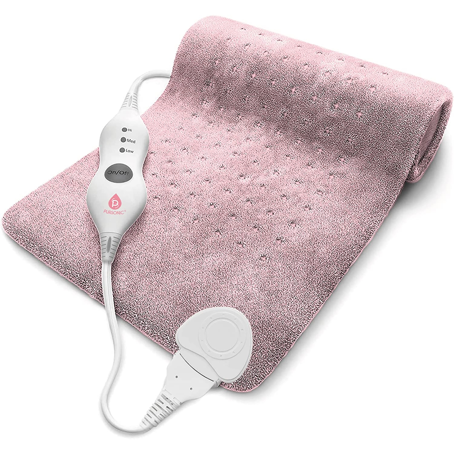 Pursonic Electric Heating Pad - Rose Gold