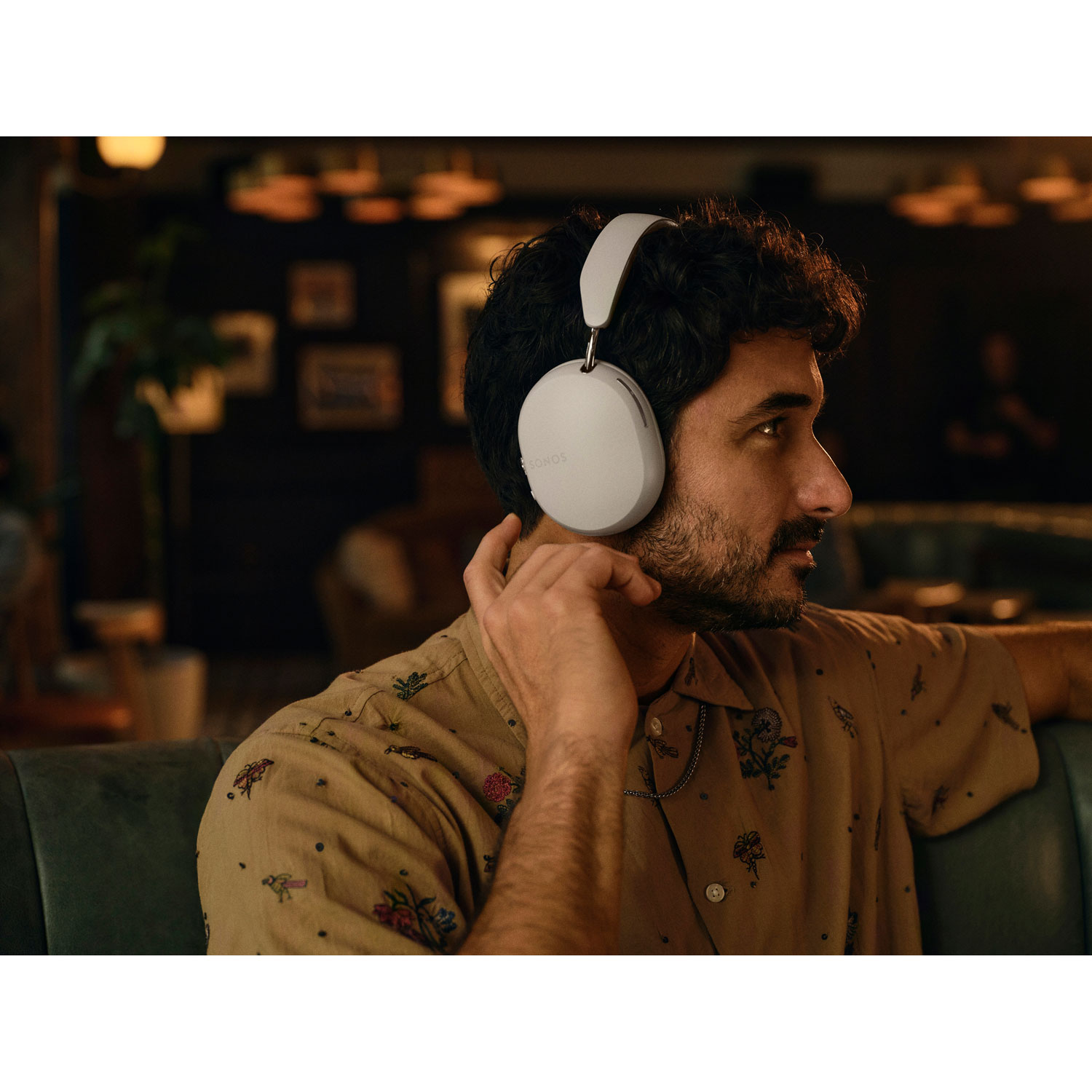 Casque d'écoute Bluetooth à suppression du bruit Ace de Sonos - Blanc doux