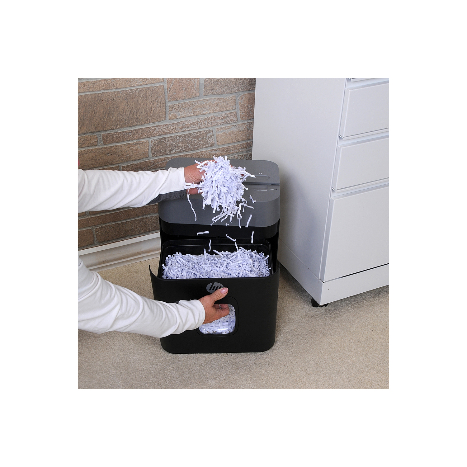 Déchiqueteuse à coupe croisée CC8 8 feuilles de HP