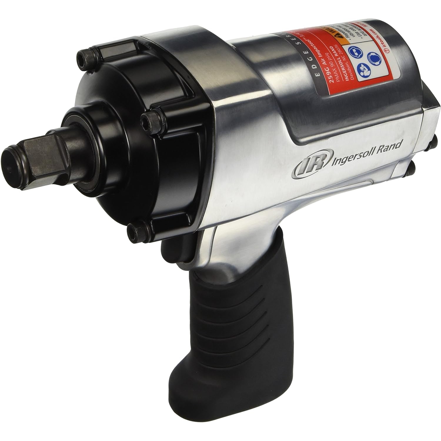 Ingersoll Rand 259G Edge Series 3/4" Drive Air Impact Wrench, 1050 ft lbs Max Reverse Torque, Variable Speed Trigger, 6 Vane Motor, Forward/Reverse Power Regulator, Handle Exhaust,