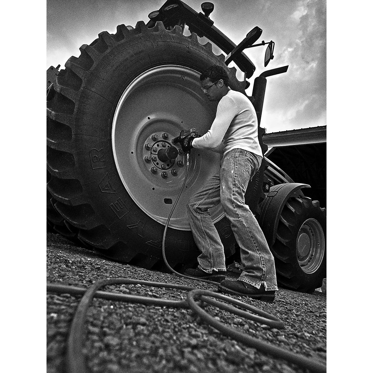 Ingersoll Rand 259G Edge Series 3/4" Drive Air Impact Wrench, 1050 ft lbs Max Reverse Torque, Variable Speed Trigger, 6 Vane Motor, Forward/Reverse