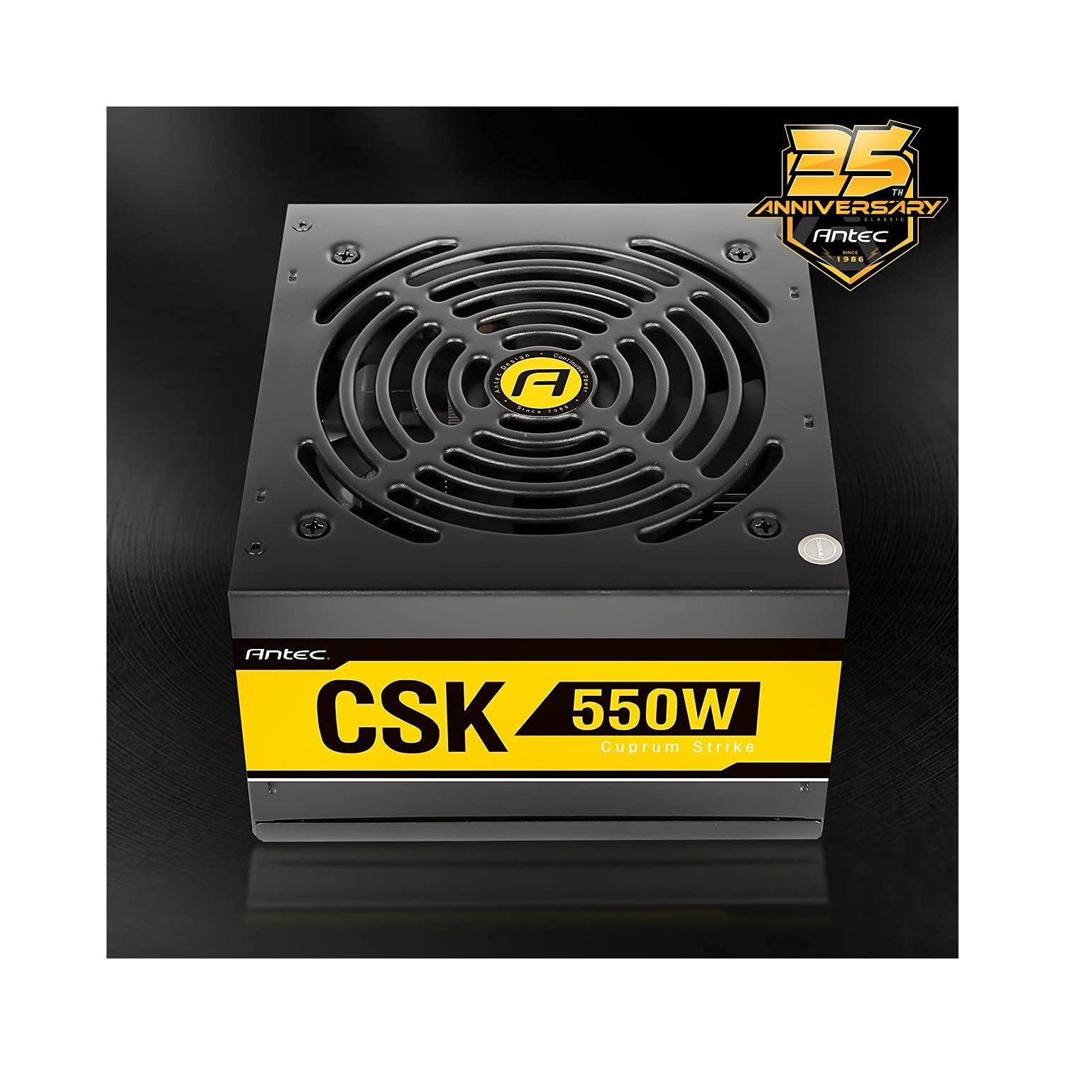Antec Bronze Power Supply, CSK 550W 80+ Bronze Certified PSU, Continuous Power with 120mm Silent Cooling Fan, ATX 12V 2.31 / EPS 12V, Bronze Power