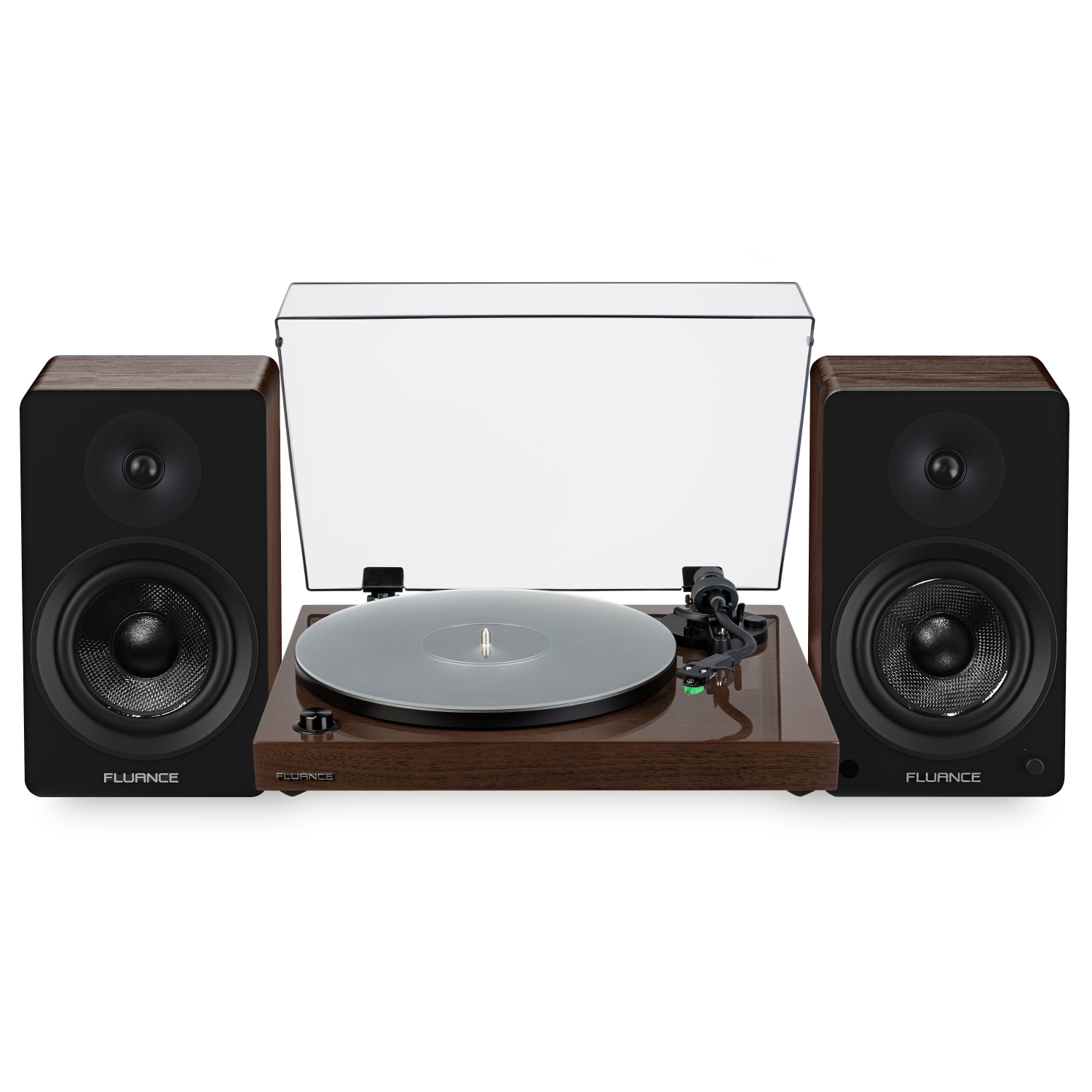 RT81+ Elite HiFi Turntable & Ai61 6.5" Speakers Bundle: Enhanced Sound Clarity and Power