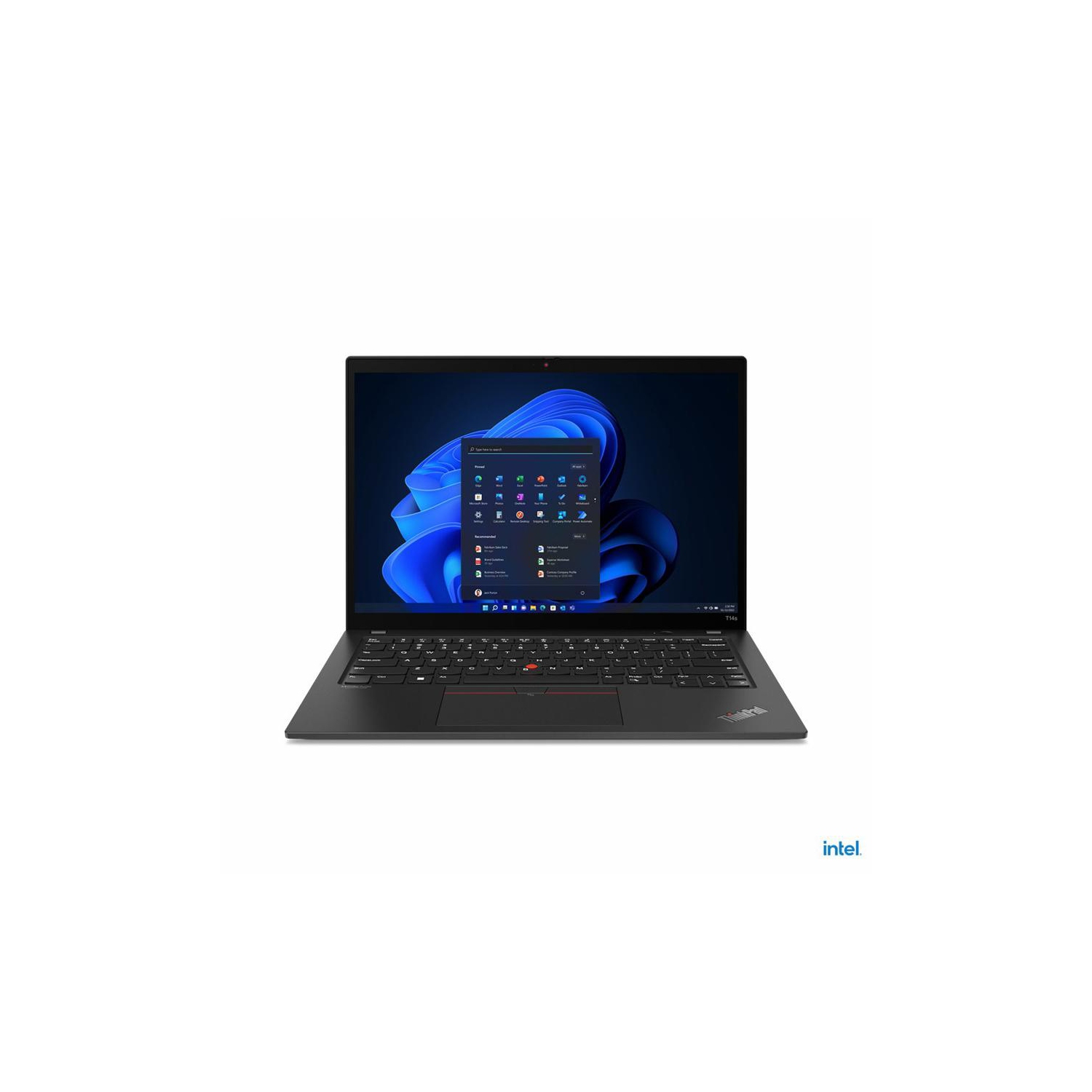 Open Box - Lenovo Canada ThinkPad T14s Gen 3 14" Business Laptop-Thunder Black(Intel Core i5 1250P/16GB RAM/256GB SSD)