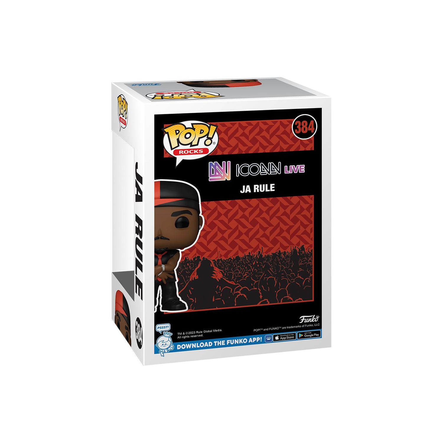 Figurine Pop! De Funko Rocks JA Rule Vinyl figurine JA règle n° 384