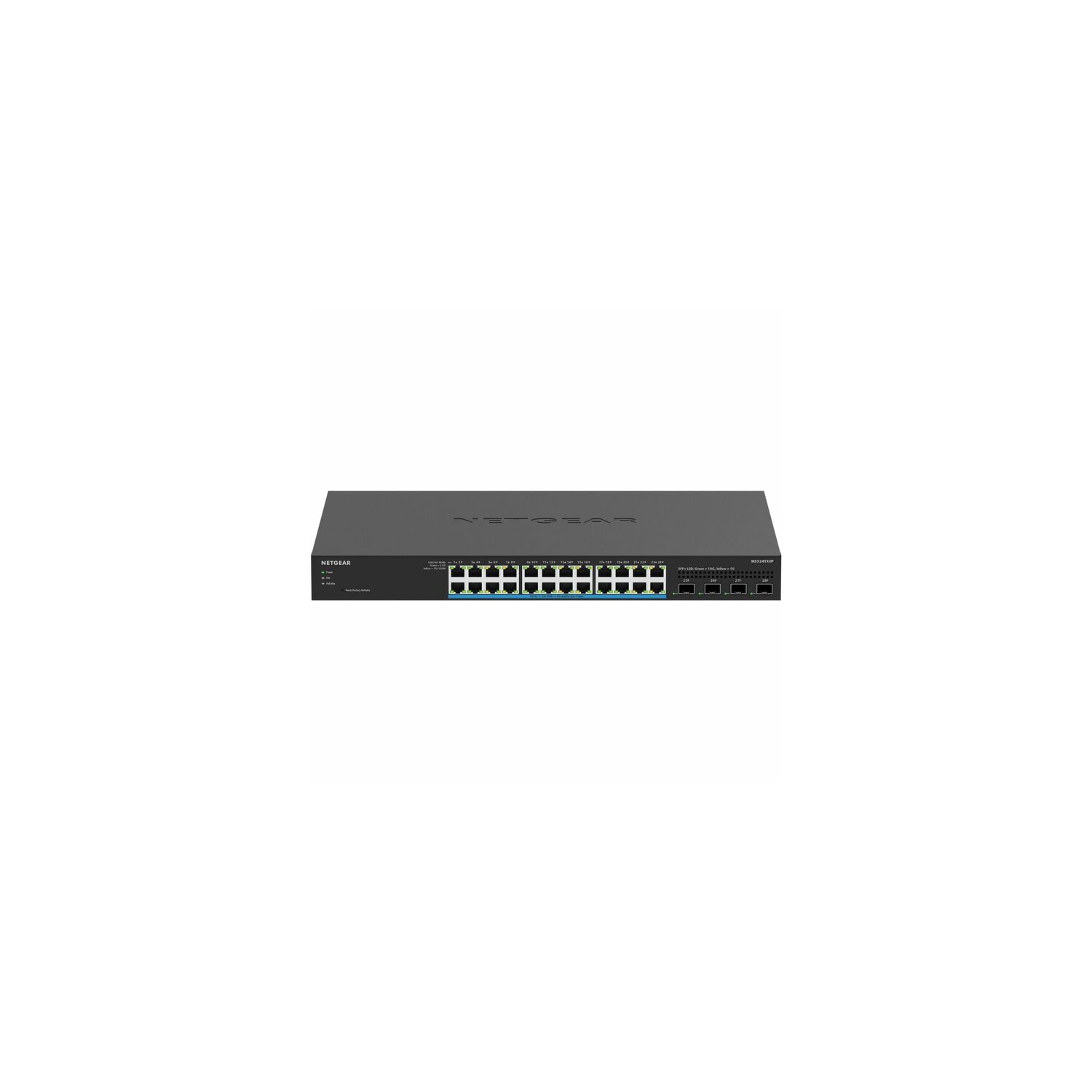 Netgear MS324TXUP 24-Port Multi-Gigabit Ethernet Ultra60 PoE++ Smart Switch with 4 SFP+ Ports (MS324TXUP100NAS)