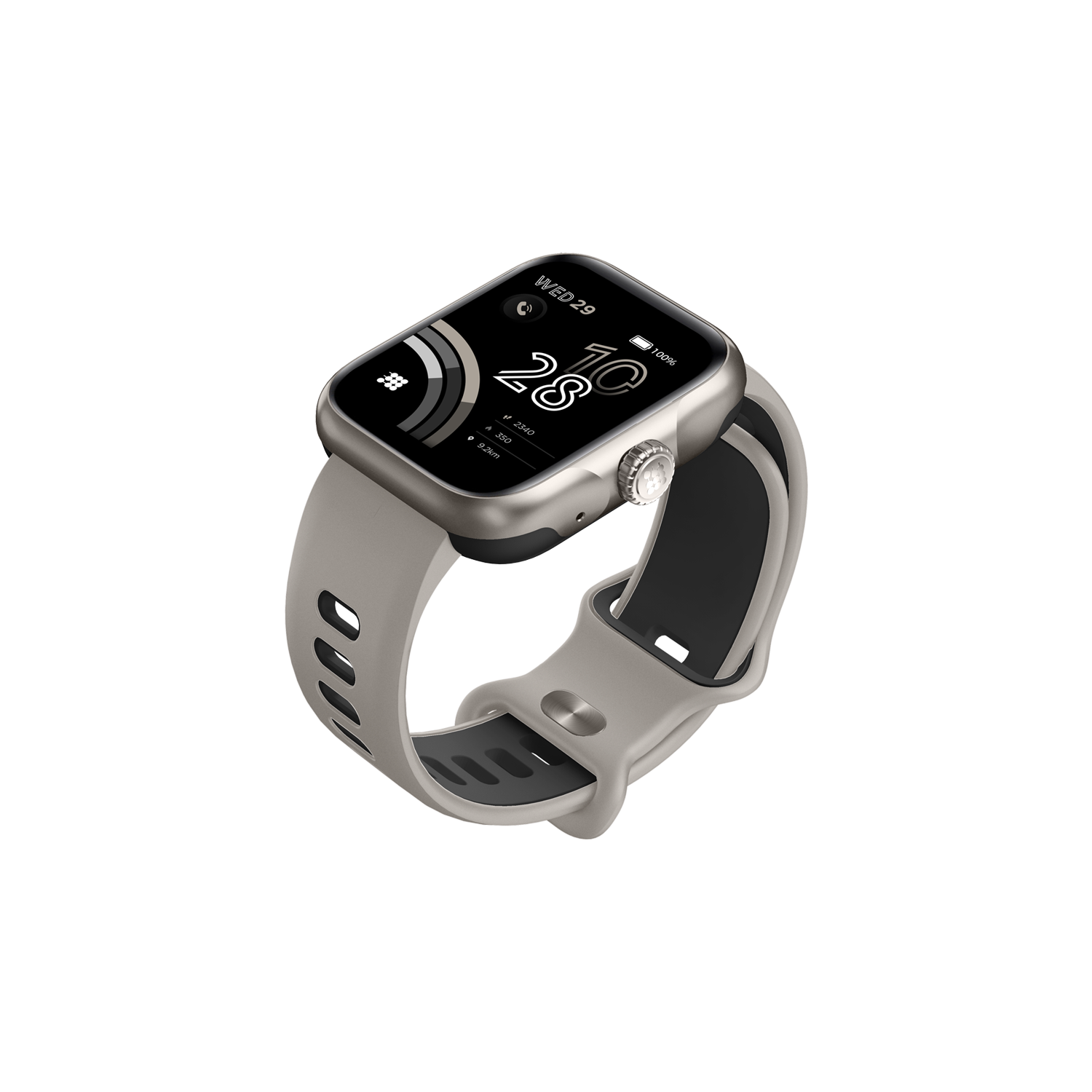 Montre intelligente/moniteur d'activité VIVA Pro de Cubitt avec écran tactile AMOLED de 1,78 po