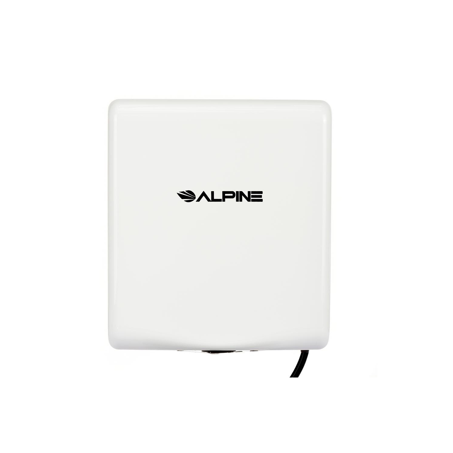 Alpine Industries Willow Commercial White High Speed Automatic Electric Hand Dryer