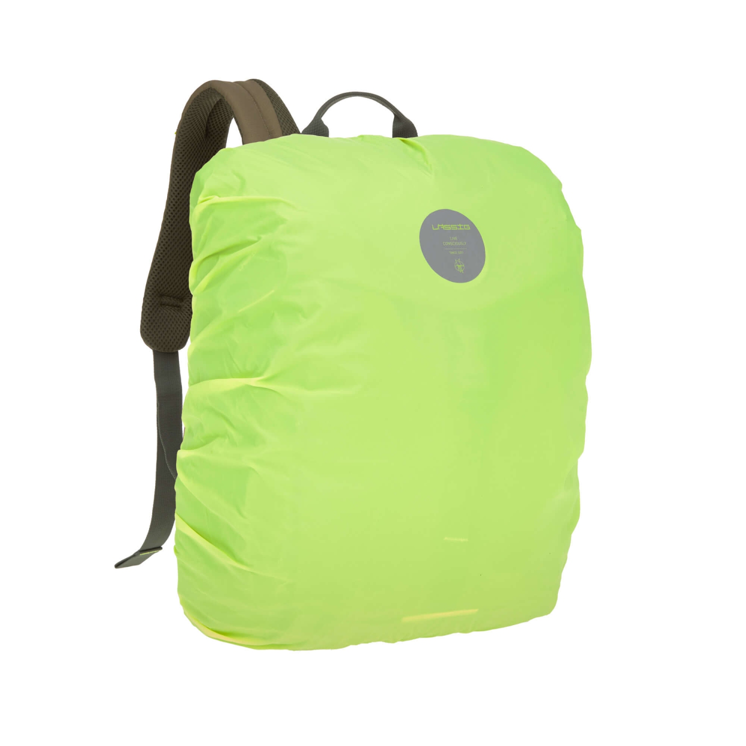 Lassig - étiquette verte - Sac à couches sac à dos extérieur - Olive