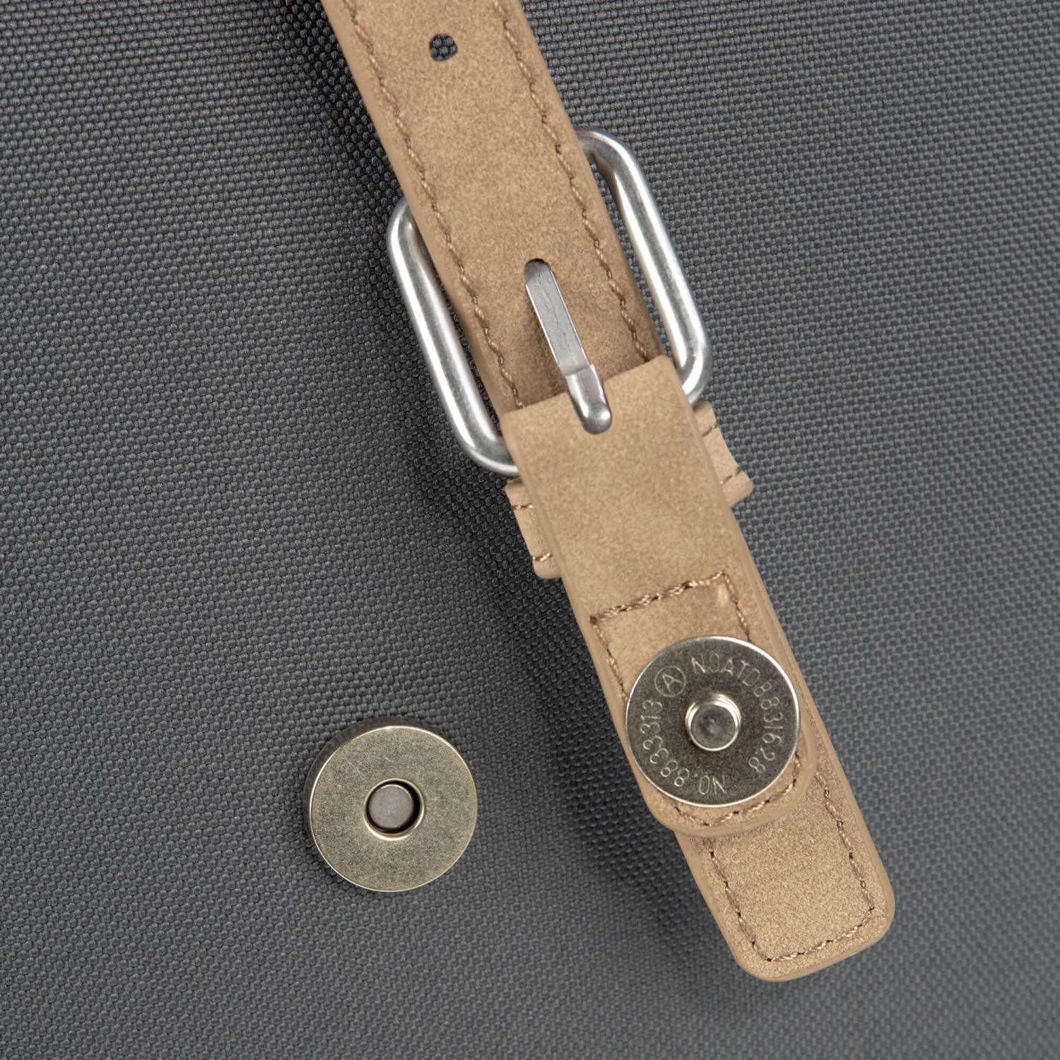 Lassig - Green Label - Rolltop Backpack Diaper Bag - Anthracite