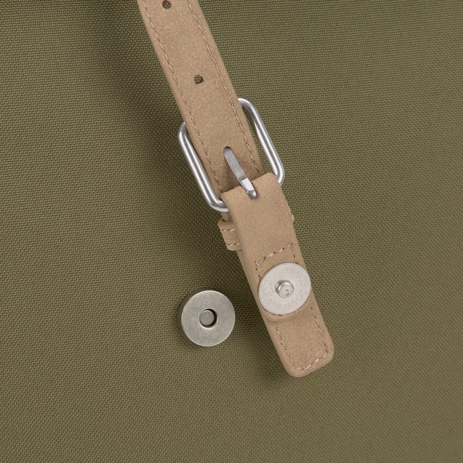 Lassig - étiquette verte - Sac à couches sac à dos Rolltop - Olive