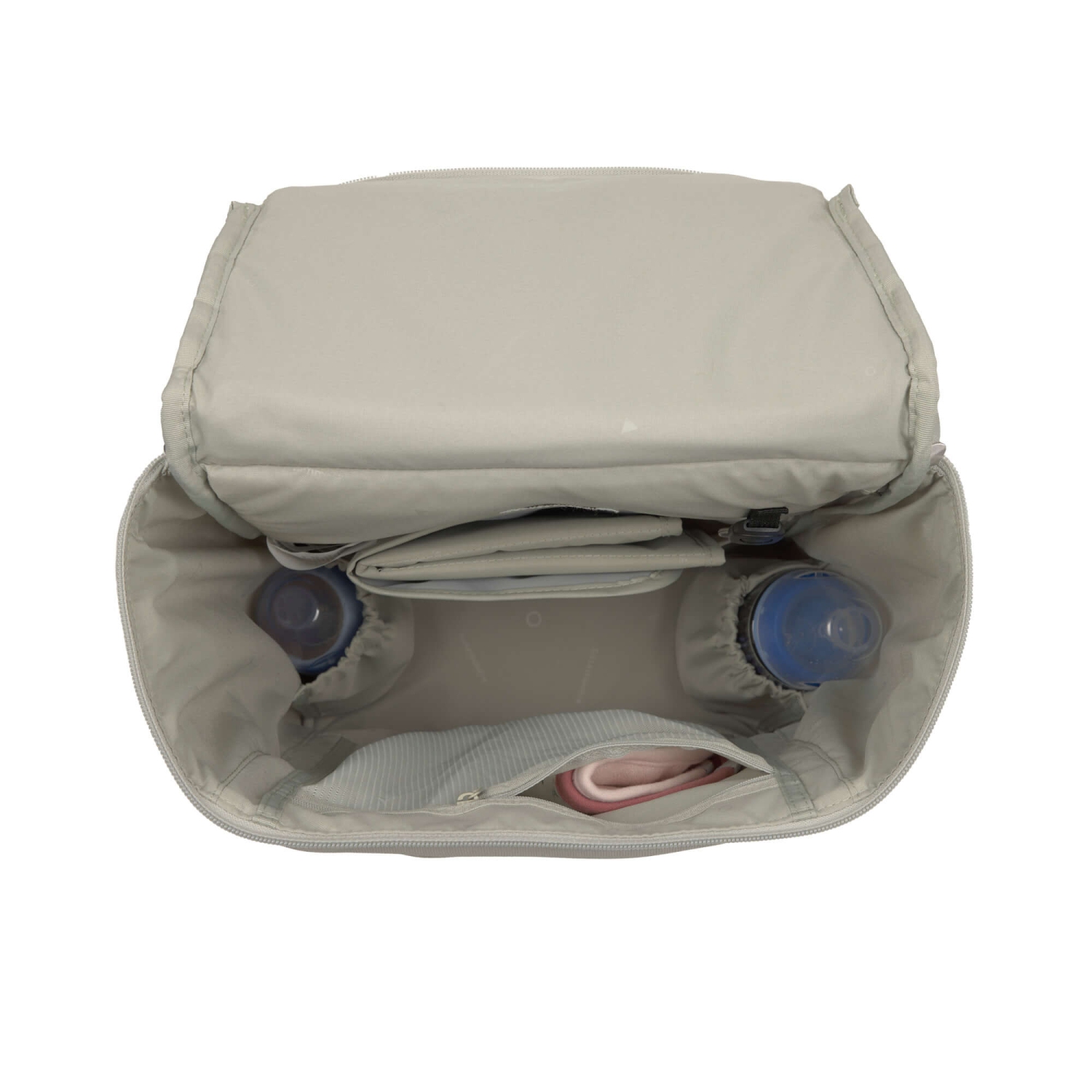 Lassig - Green Label - Cross Backpack Diaper Bag - Light Olive