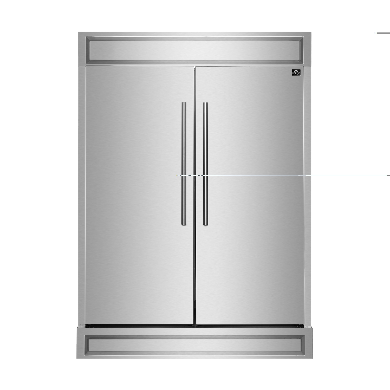 Forno Maderno 2-Piece 56-Inch Convertible Refrigerator/Freezer, 27.2 cu.ft.