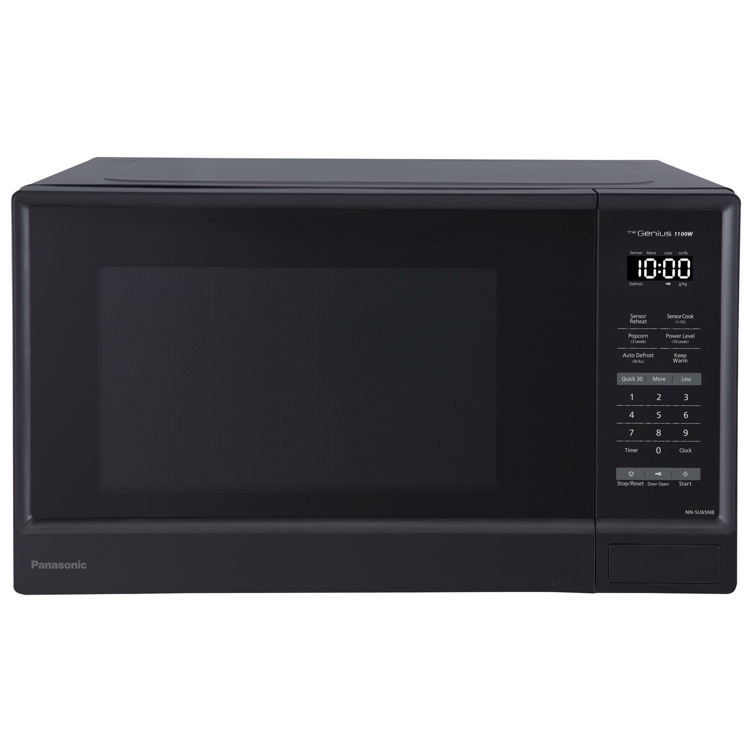 Panasonic Genius 1.3 Cu. Ft. Microwave (NNSU65NBC) - Black