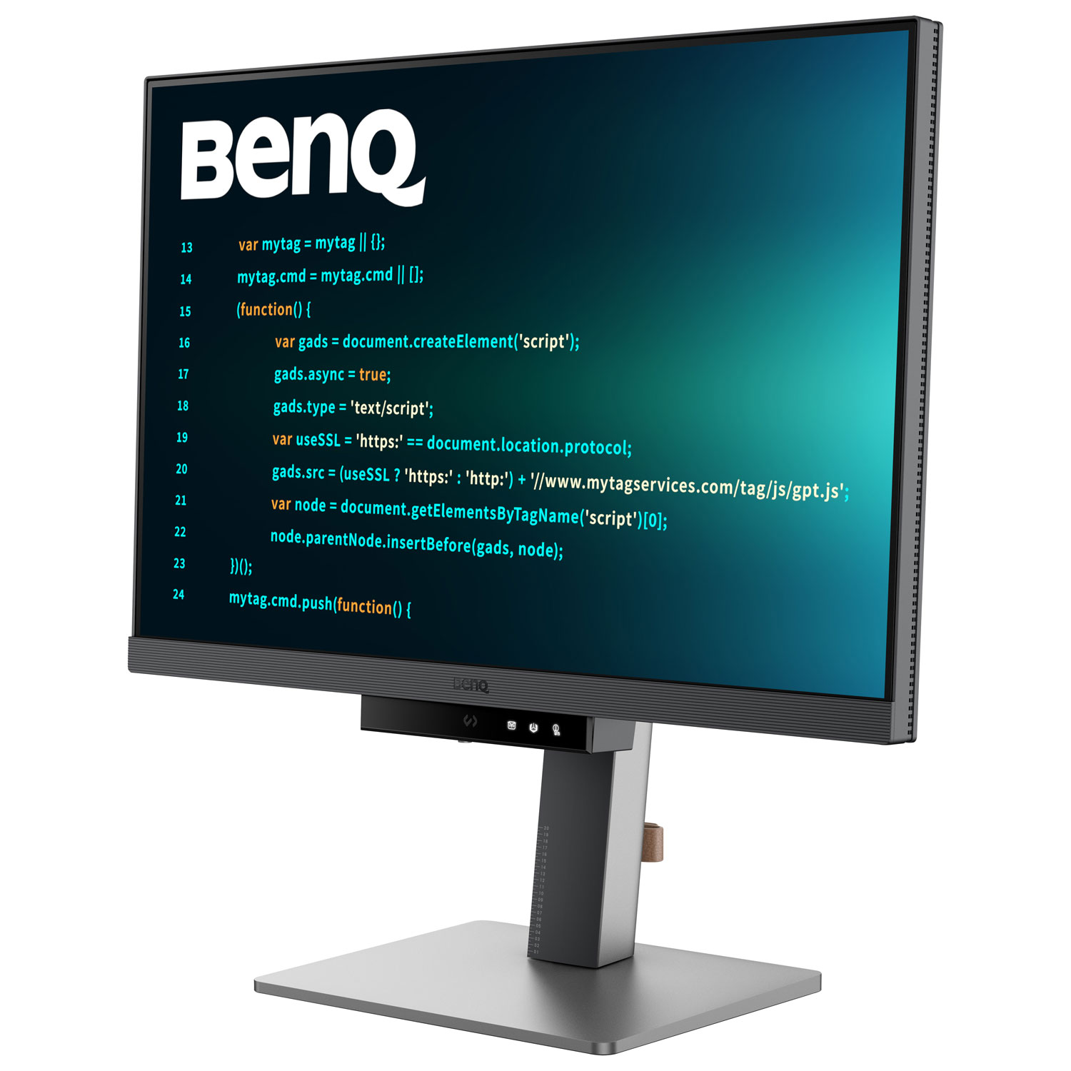 BenQ 24.1" WQHD 60Hz 5ms GTG IPS LCD Monitor - Metallic Gray