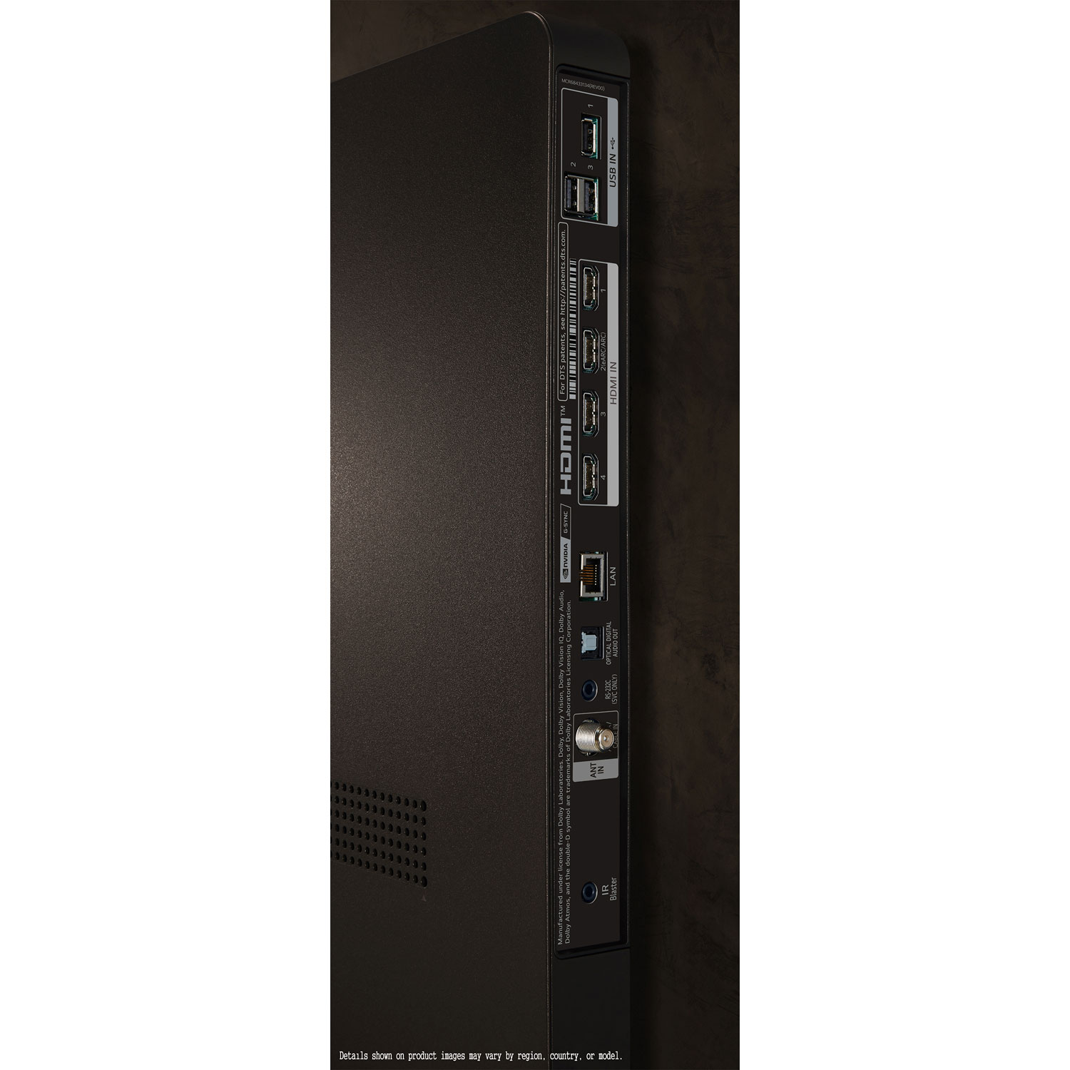 Téléviseur intelligent webOS evo HDR DELO UHD 4K de 55 po série C4 de LG - 2024