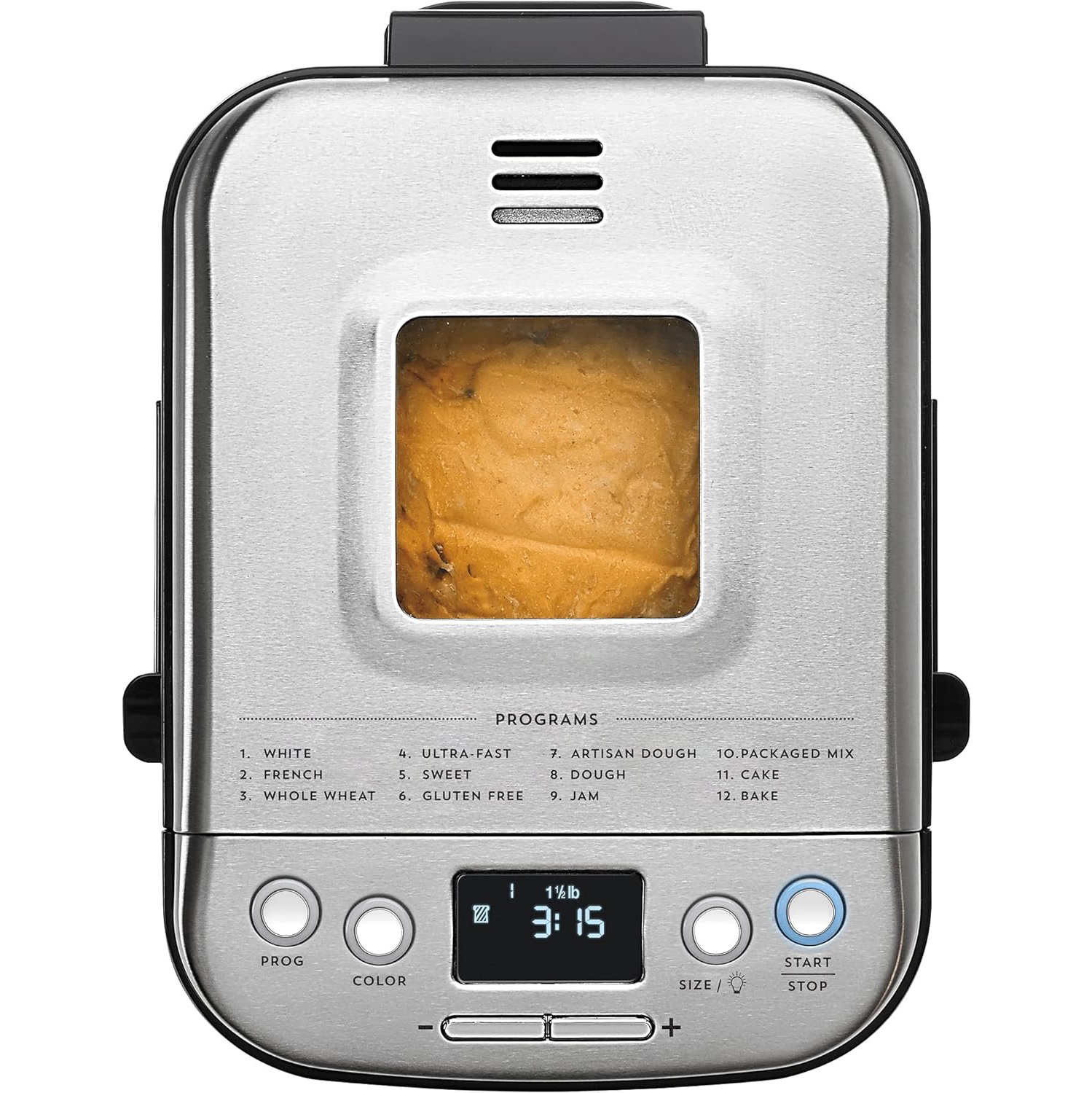 Cuisinart CBK-110C Stainless Steel Compact Automatic Bread Maker
