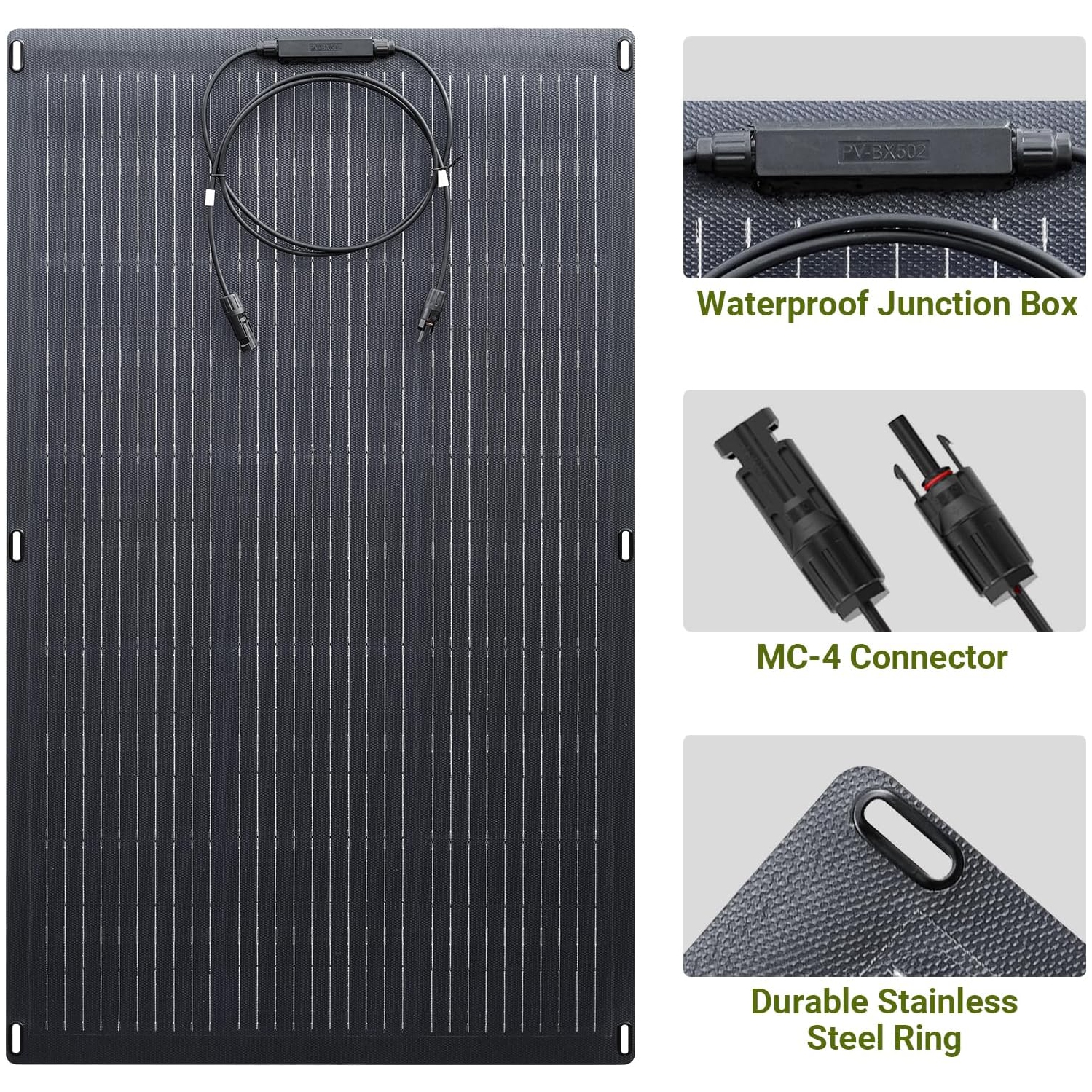 ALLPOWERS SF200 Flexible Solar Panel 200W