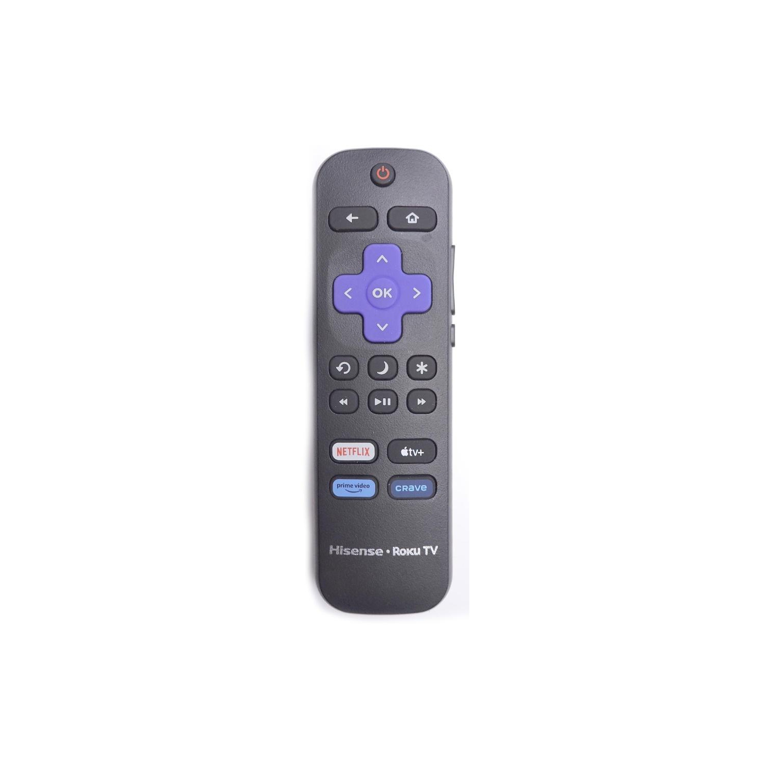 Télécommande de rechange Hisense-Roku TV RC-ALIR 3026000057 remise à neuf