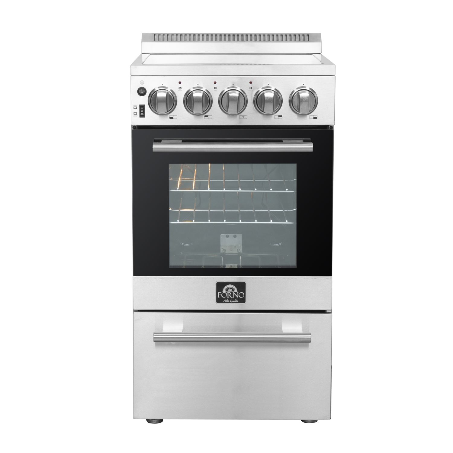 Cuisinière électrique autonome de 20&nbsp;po Pallerano de Forno