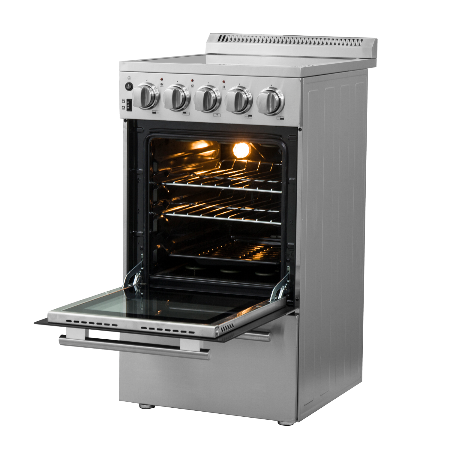 Cuisinière électrique autonome de 20&nbsp;po Pallerano de Forno