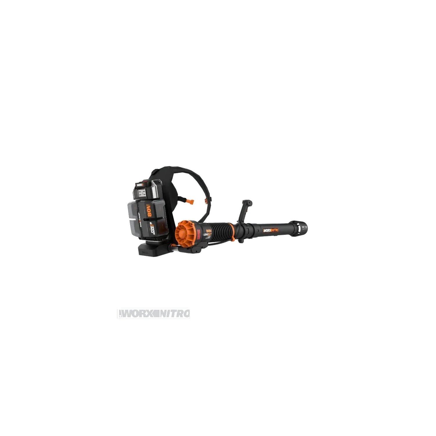 Worx WG572 Nitro 80V Brushless Cordless Backpack Leaf Blower
