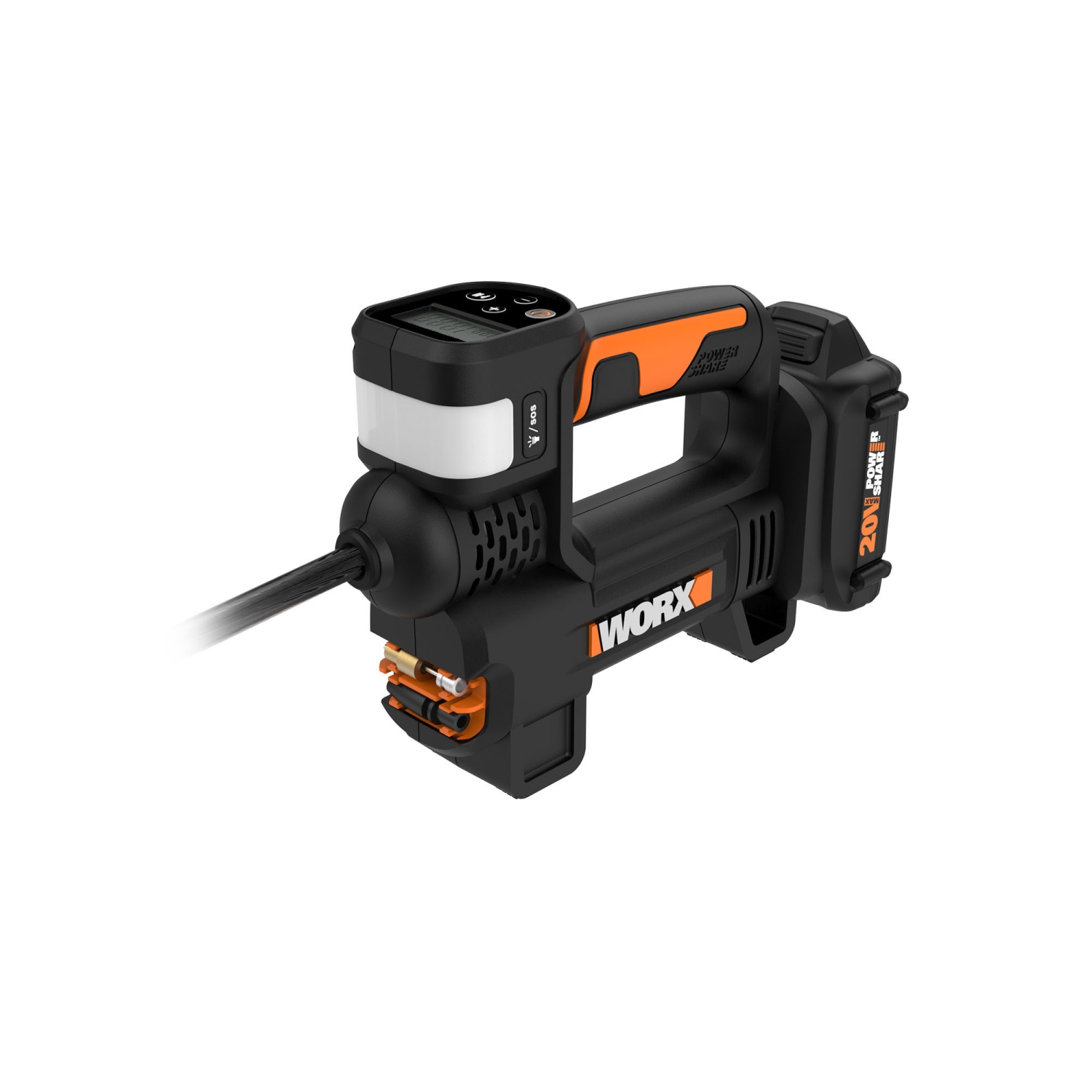 Worx WX092L 20V Power Share Portable Air Pump Inflator