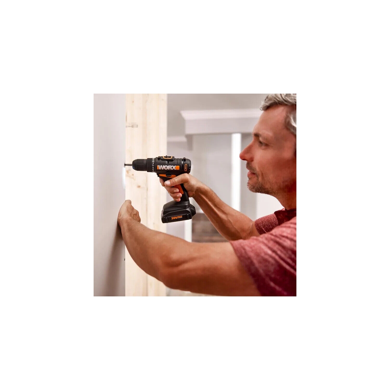 Worx WX915L 20V Power Share Cordless Drill & Impact Driver Combo Kit