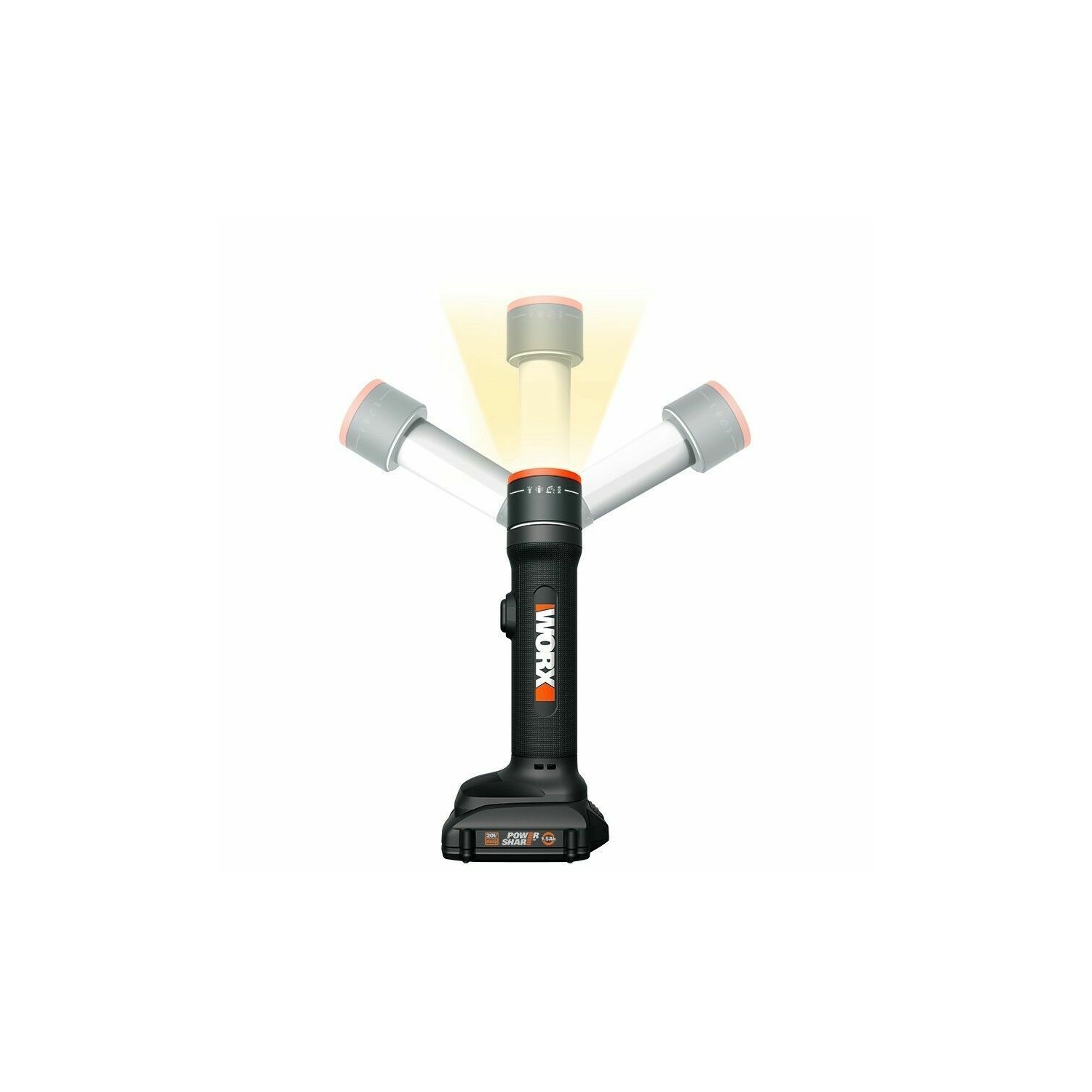 Worx WX027L 20V Power Share Multi-Function LED Flashlight
