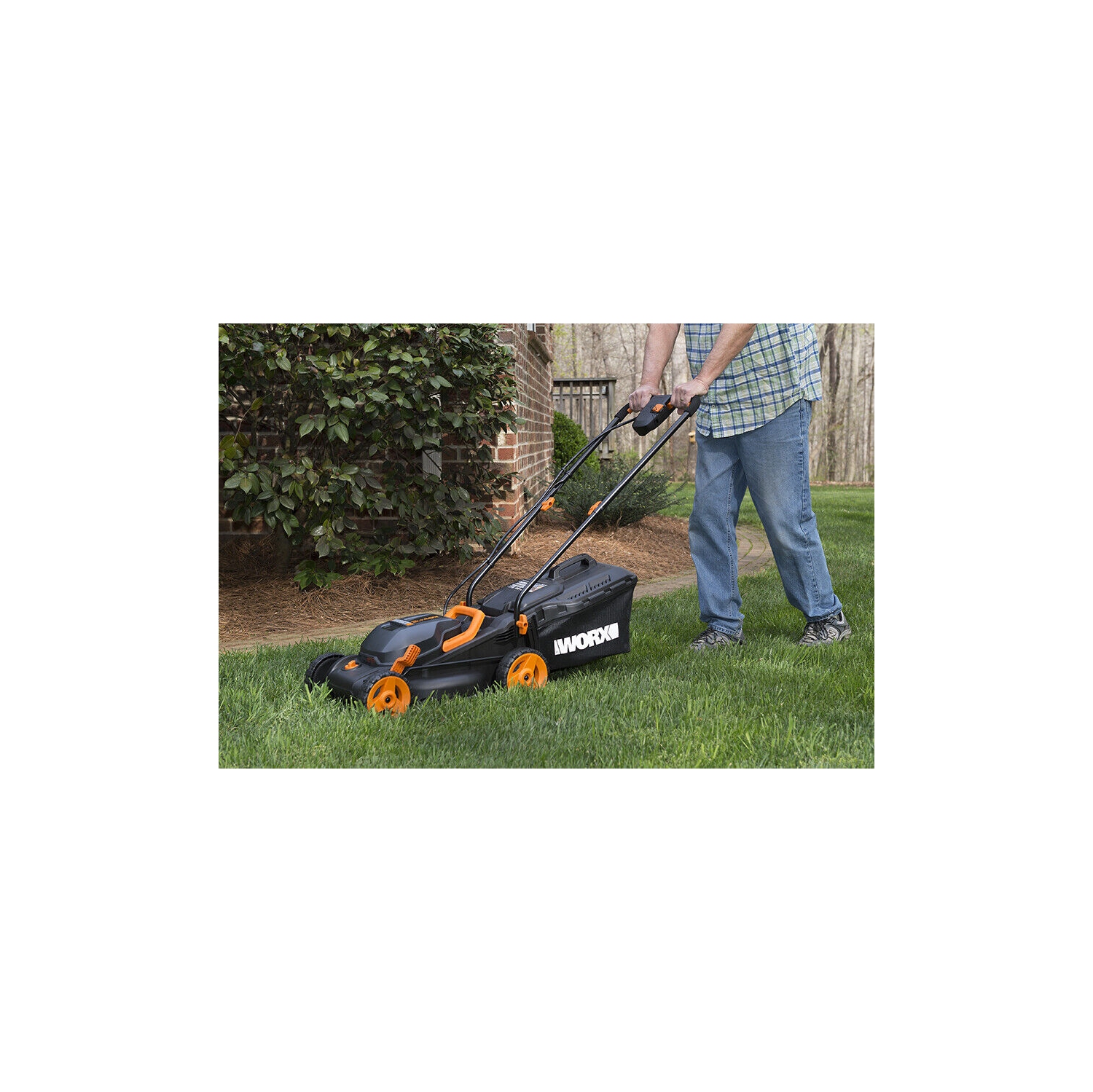 Worx WG779 40V Power Share 4.0Ah 14" Cordless Lawn Mower