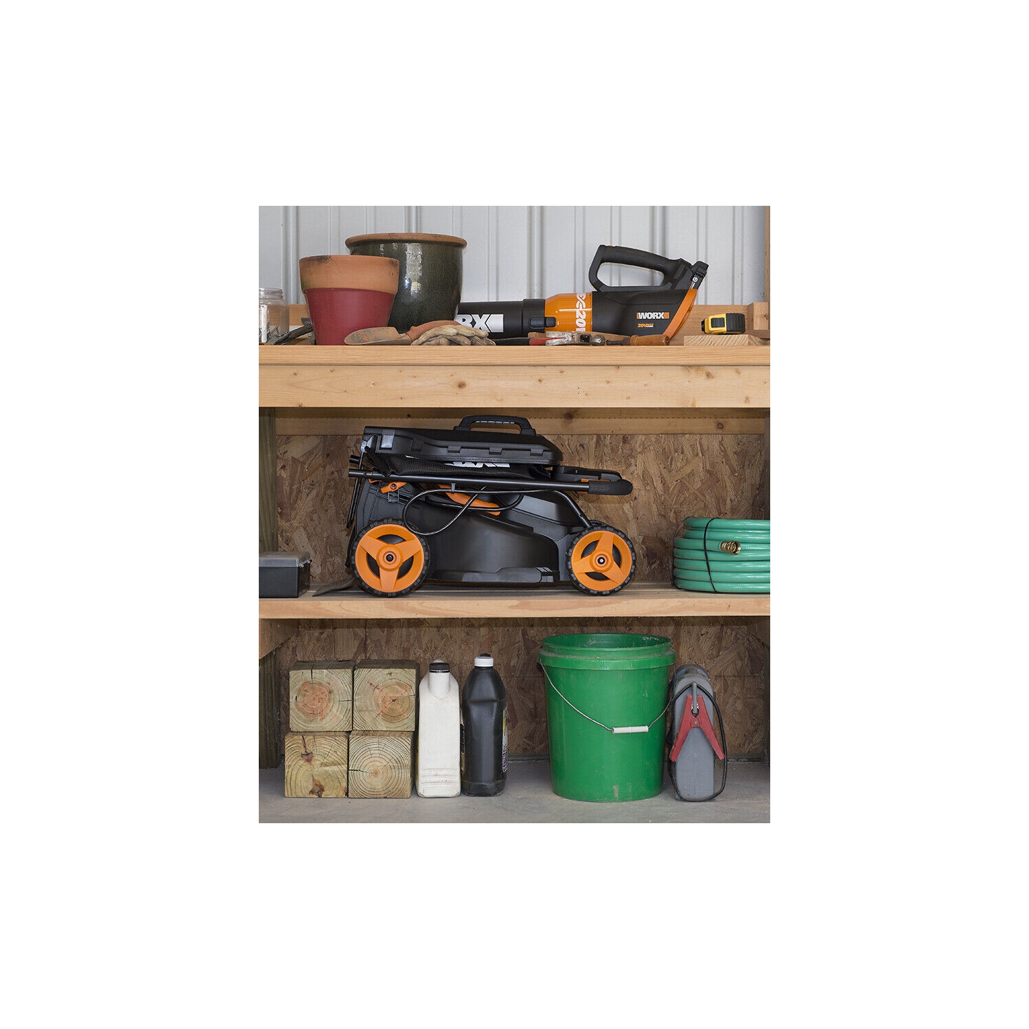 Worx WG779 40V Power Share 4.0Ah 14" Cordless Lawn Mower