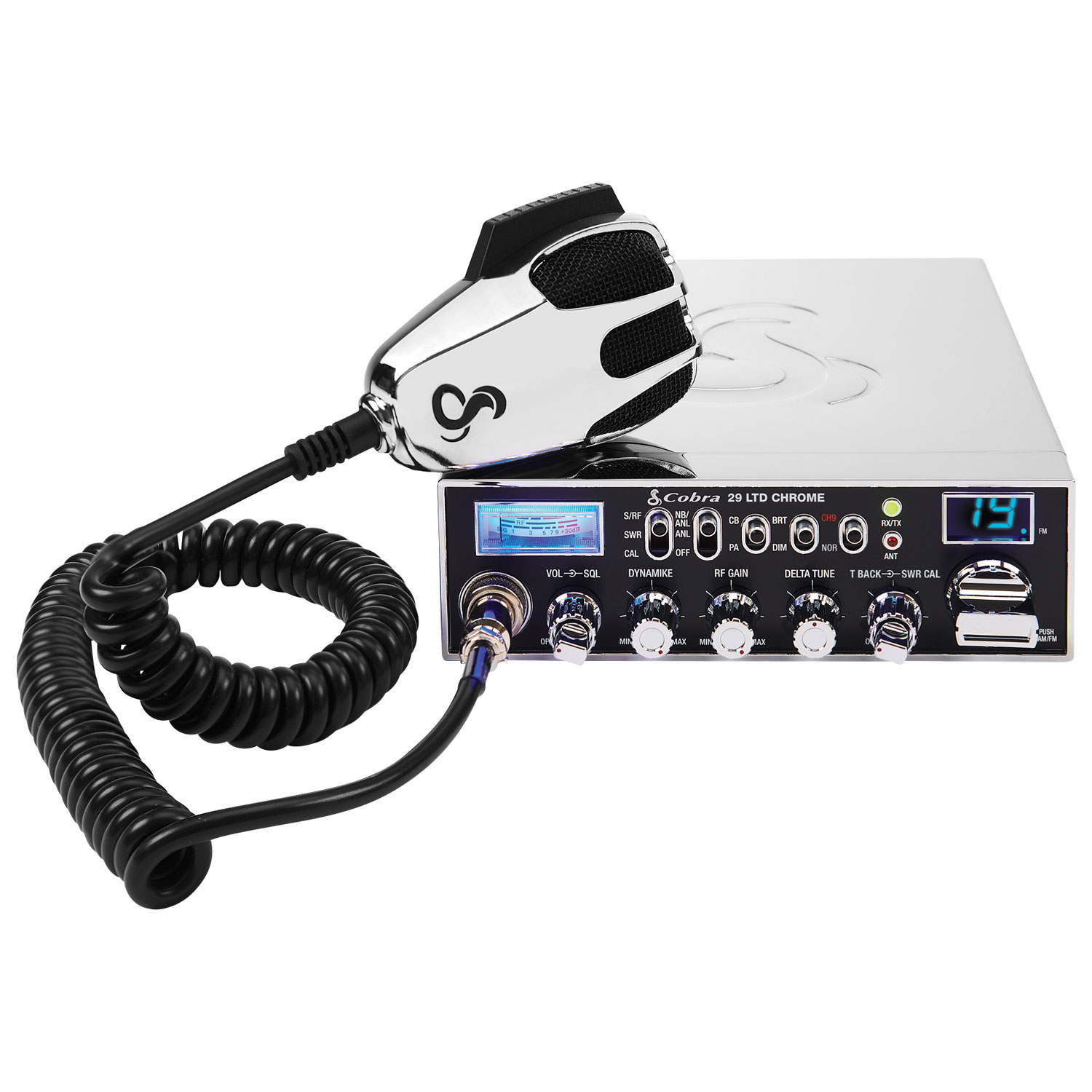 Poste bande publique classique 29 LTD de Cobra - Chromé