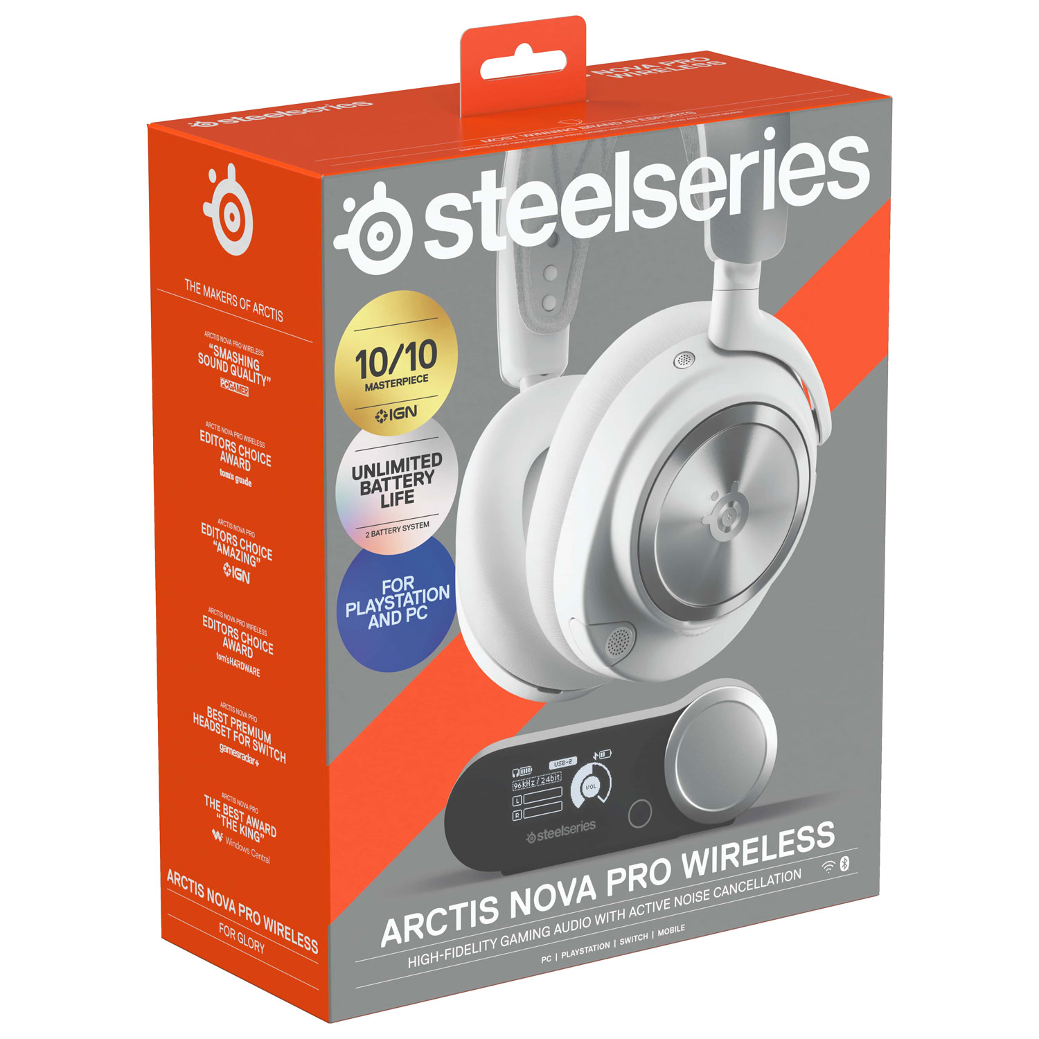 ⭐️新品 SteelSeries Arctis Nova Pro Wireless SteelSeries Arctis Nova Pro Wireless Full Size Headset