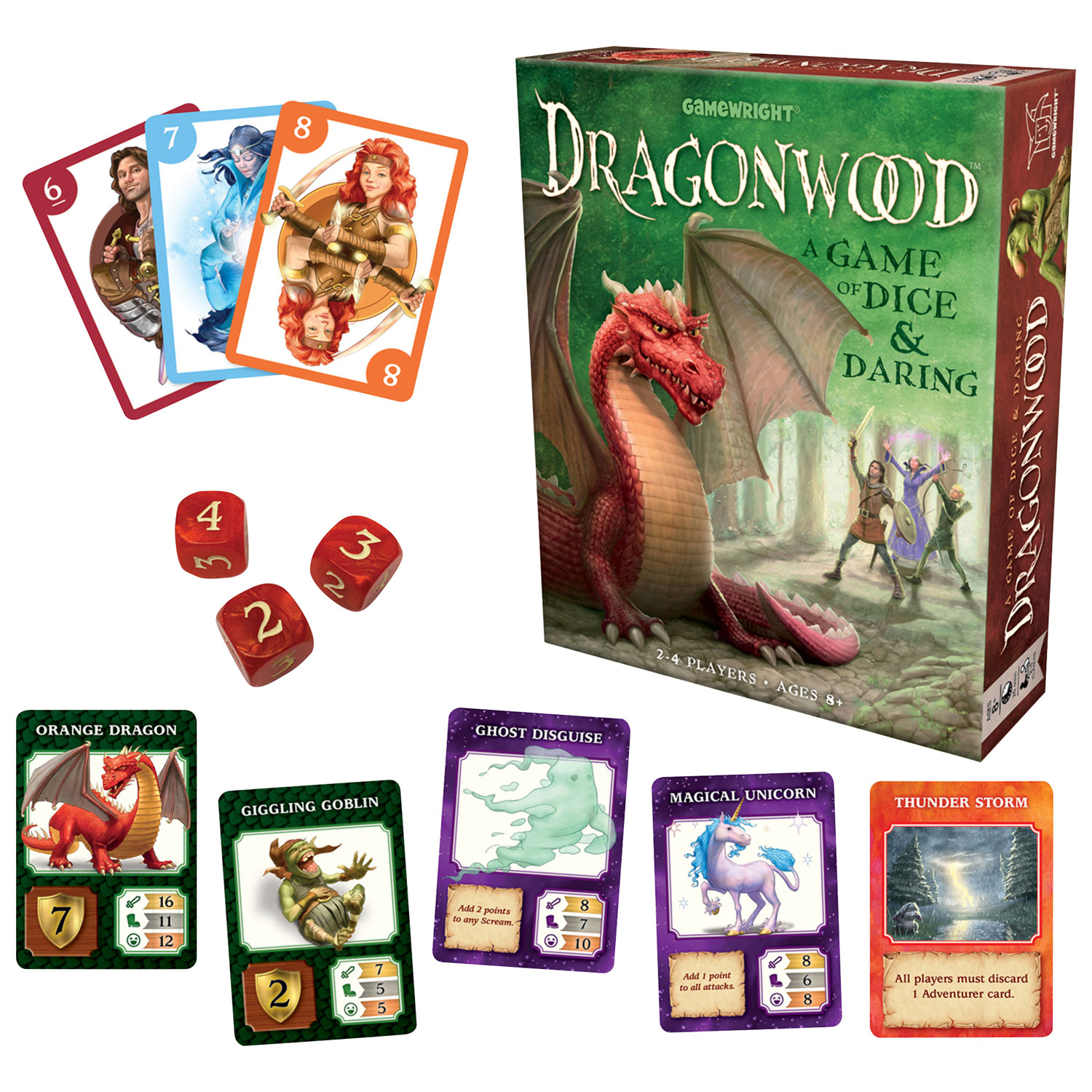 Gamewright Dragonwood Board Game - English