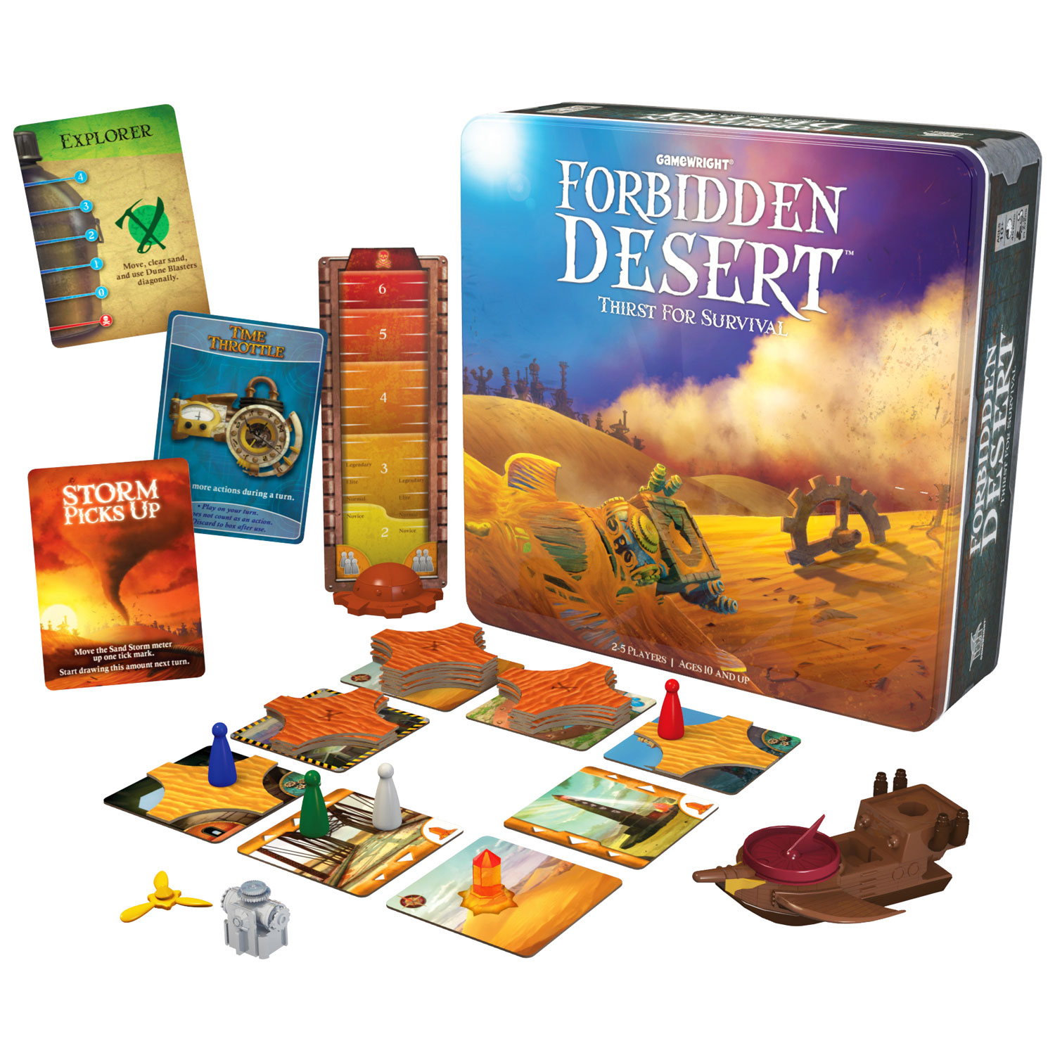 Jeu de société Forbidden Desert de Gamewright - Anglais