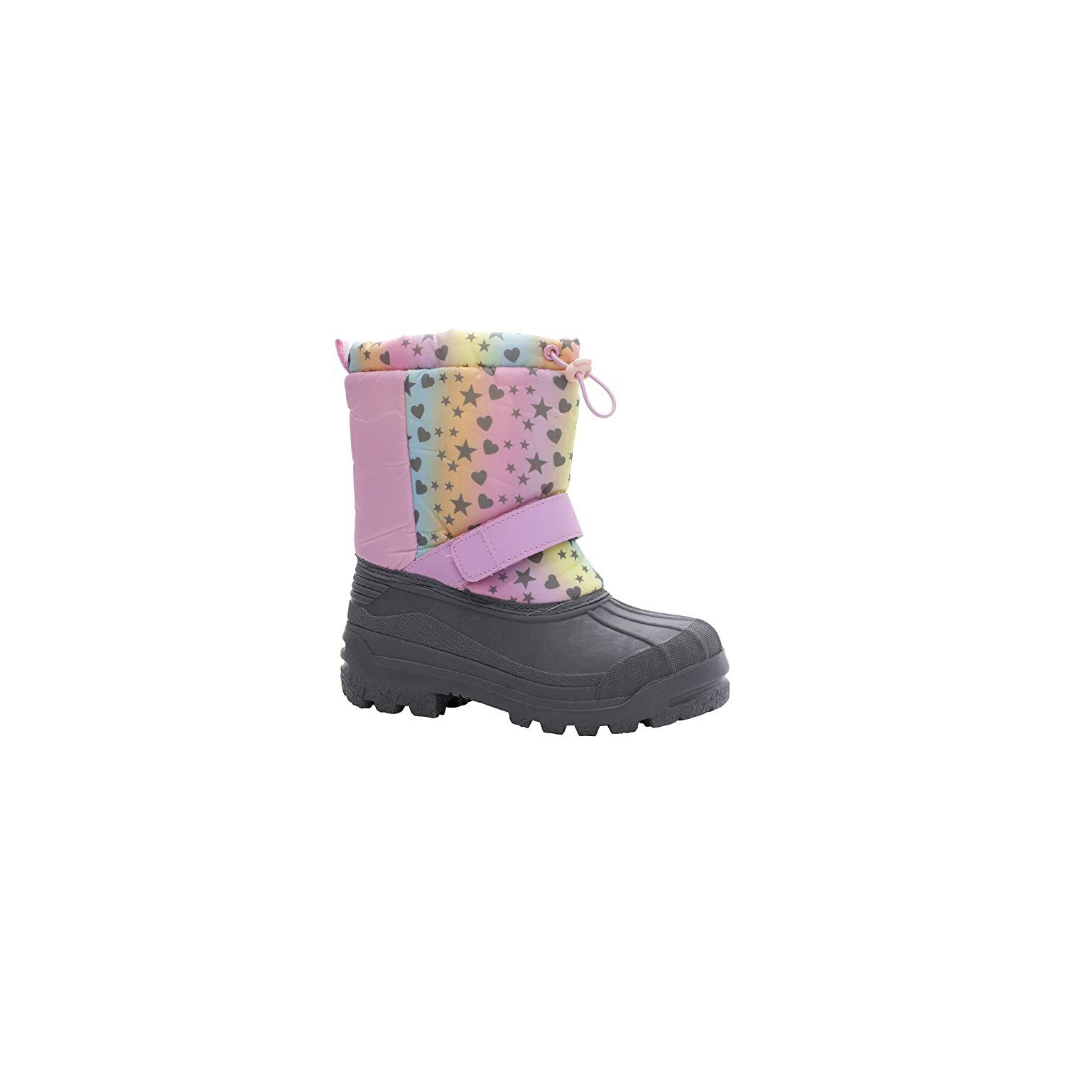 Bottes de neige AQUAKIX pour jeunes et tout-petits avec doublure en Sherpa isolante