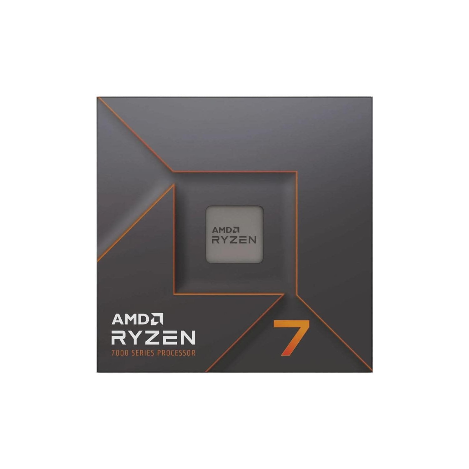Processeur AMD Ryzen™ 7 7700X 8 cœurs, 16 fils déverrouillé pour ordinateur de bureau, refroidisseur non inclus