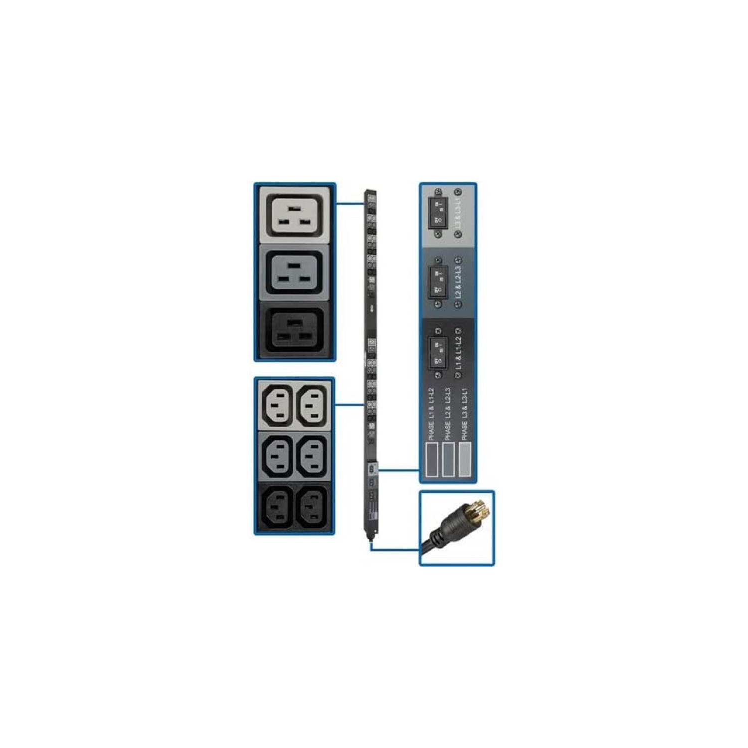 Tripp Lite PDU3V6L2130 48-Outlets PDU
