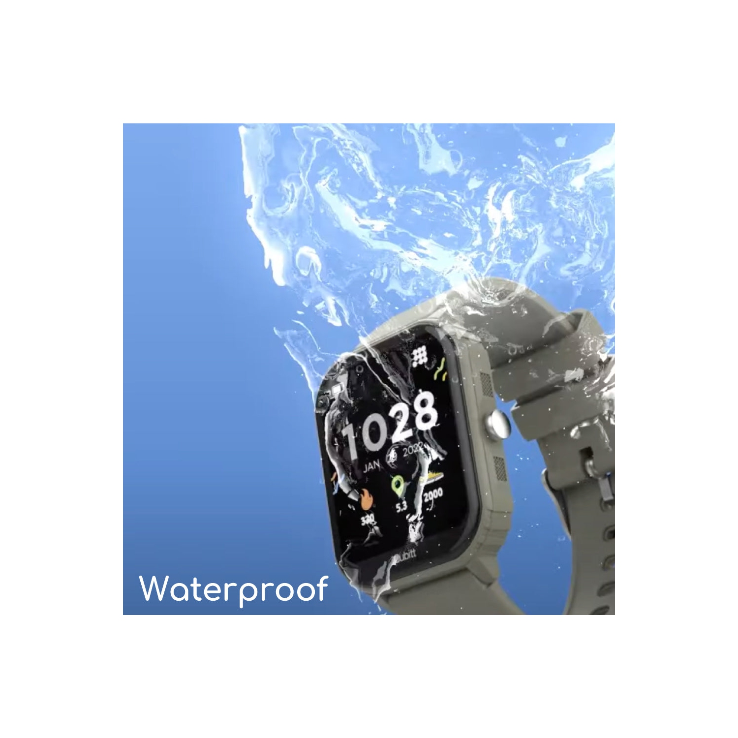 Cubitt Teens Smart Watch Fitness Tracker for Teens, with Blood Pressure, Blood Oxygen, Heart Rate, Sleep Monitor, 20+ games, Alarms, 1.69'' Screen,