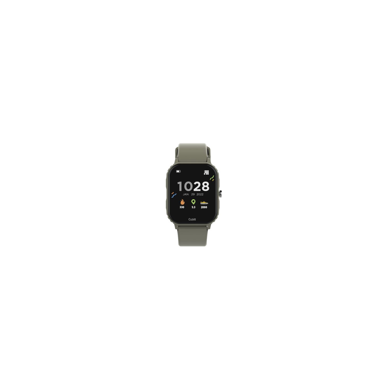 Cubitt Teens Smart Watch Fitness Tracker for Teens, with Blood Pressure, Blood Oxygen, Heart Rate, Sleep Monitor, 20+ games, Alarms, 1.69'' Screen, Waterproof GREEN
