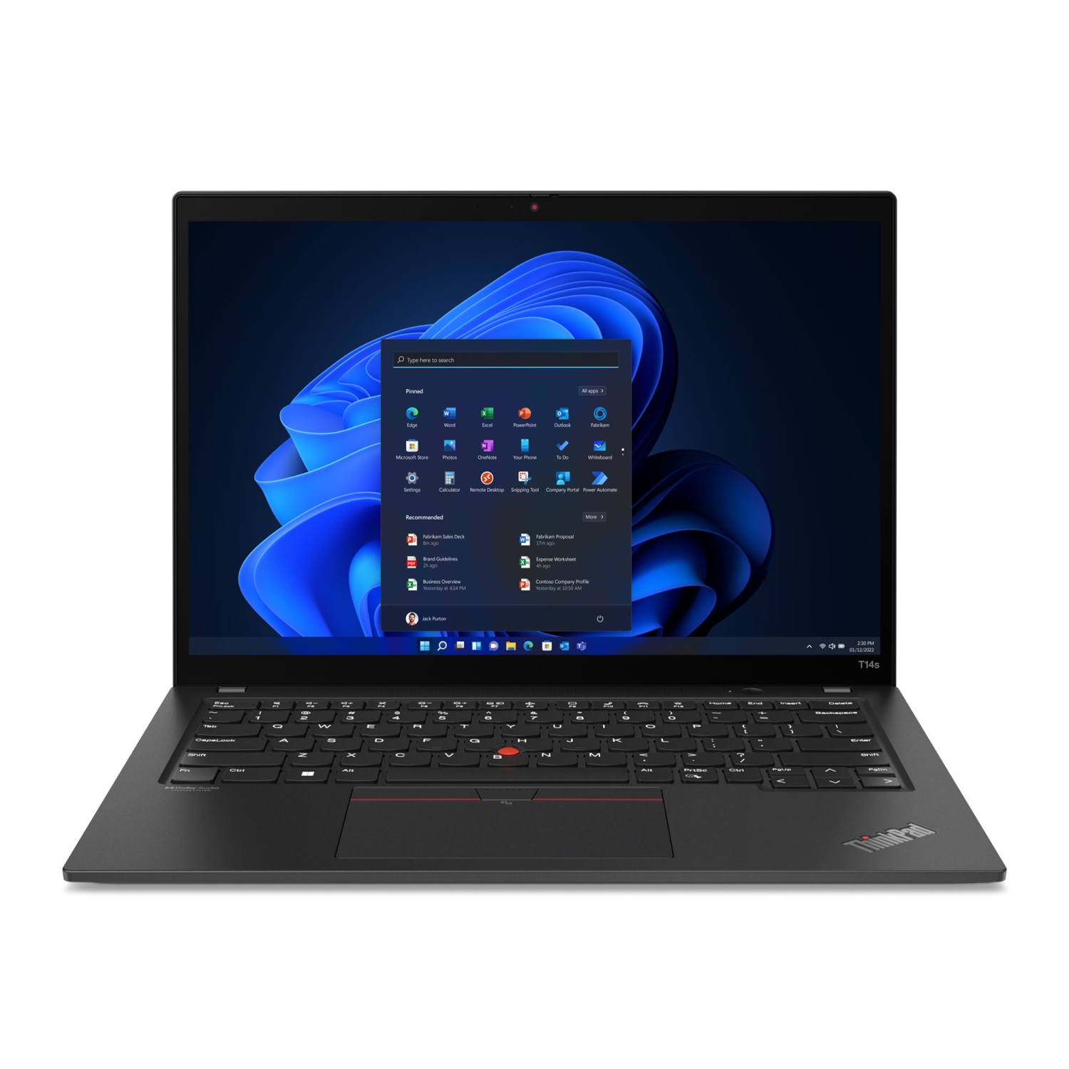 Lenovo ThinkPad T14s Gen 3 AMD Laptop, 14" IPS LED Backlight, Ryzen 5 PRO 6650U Processor, AMD Radeon 660M, 16GB, 512GB SSD