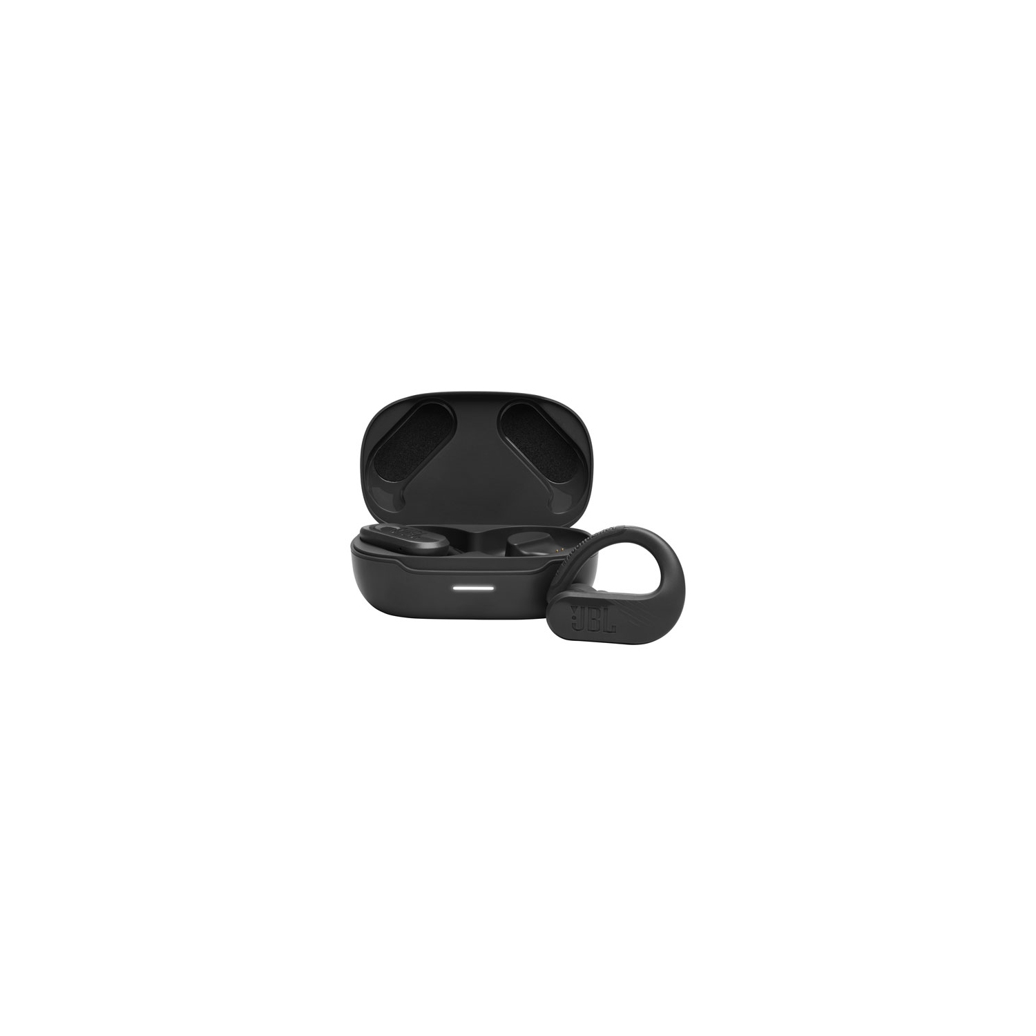 Refurbished - JBL Endurance Peak 3 In-Ear Sound Isolating True Wireless Earbuds - Black