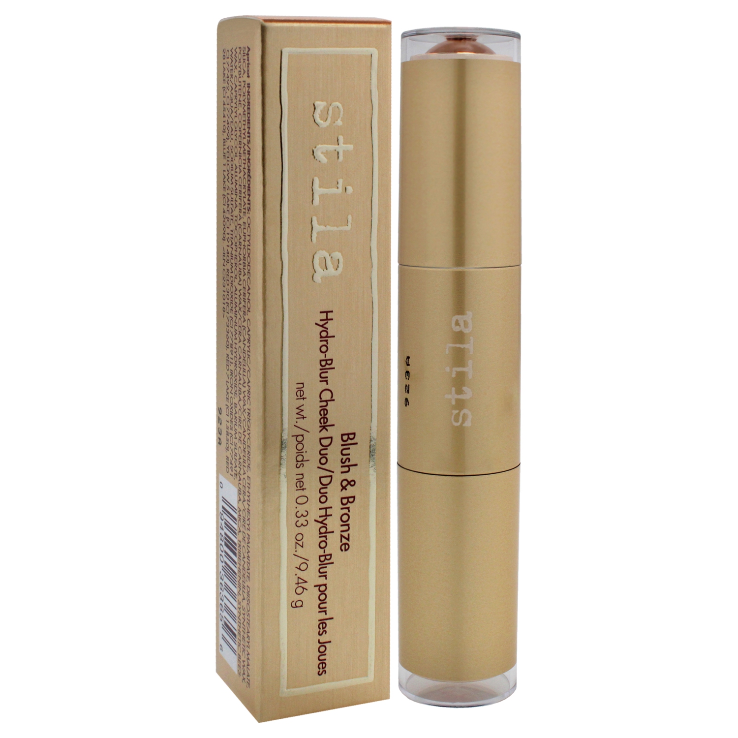 Blush and Bronze Hydro Blur Cheek Duo - Apricot and Golden by Stila for Women - 0.33 oz Makeup