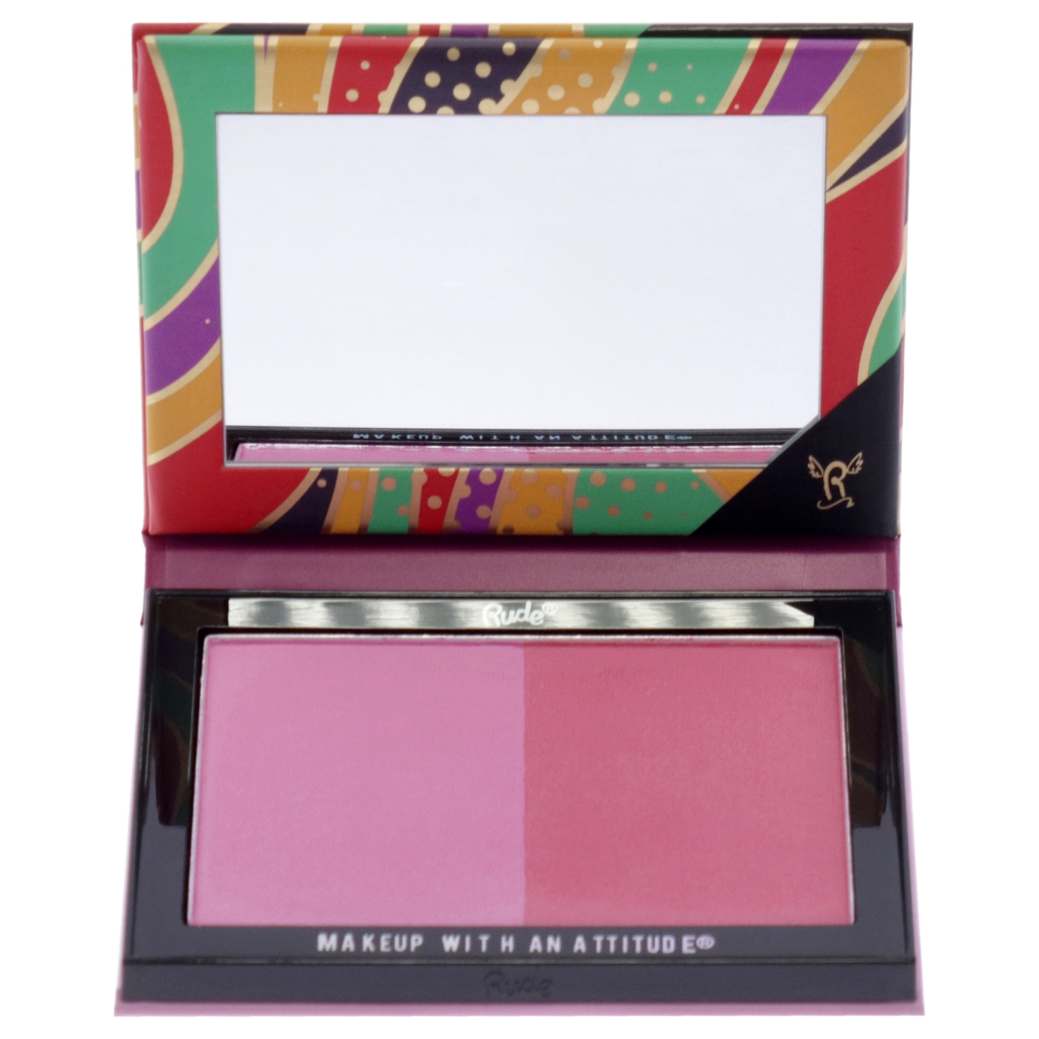 My Other Half Duo Shade Face Palette - Oxymoronic par Rude Cosmetics pour Femme - 0458&nbsp;oz Maquillage
