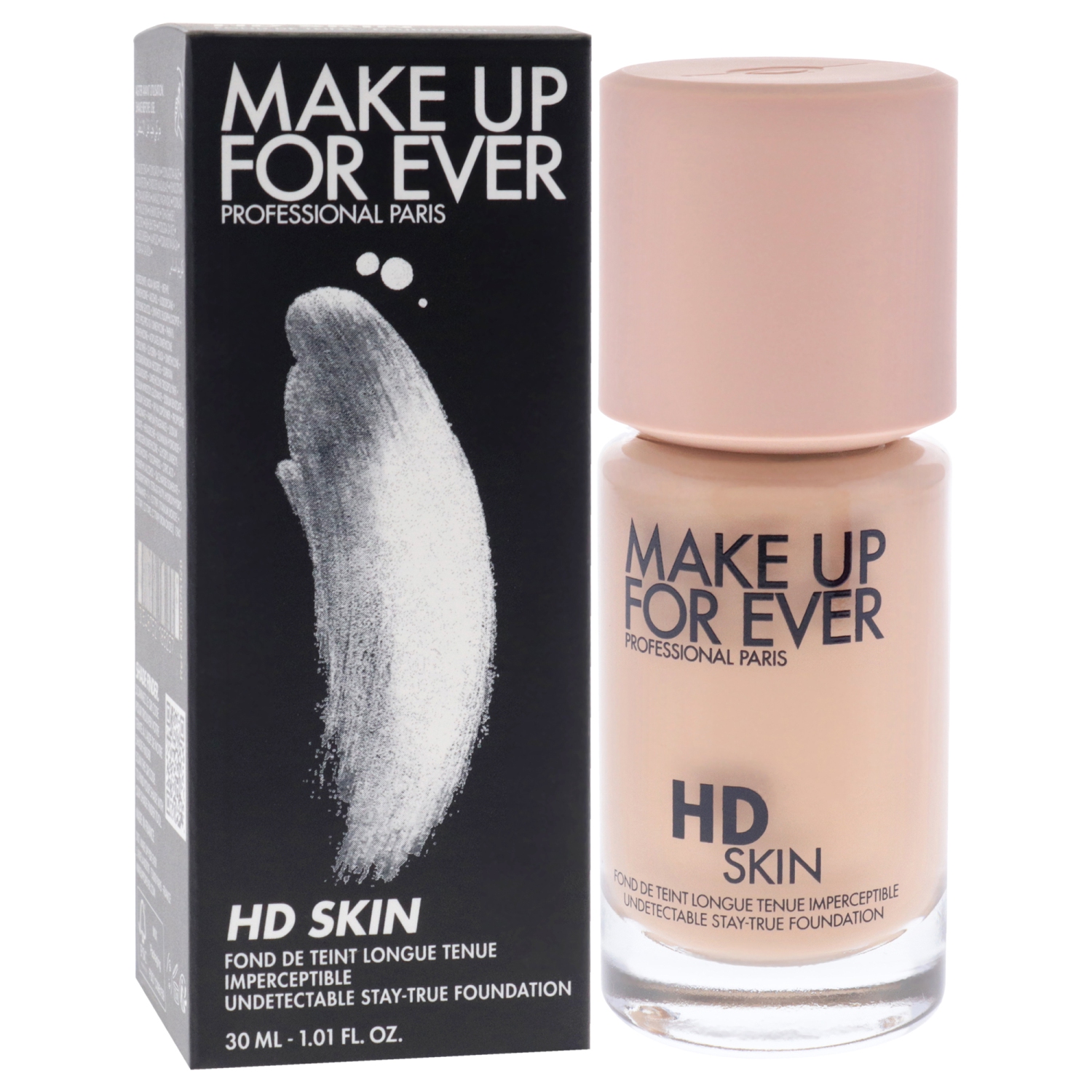 HD Skin Undetectable Stay-True Foundation - 2Y20 Warm Nude by Make Up For Ever for Women - 1.01 oz Foundation