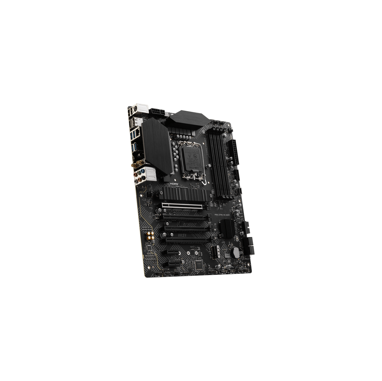 MSI PRO Z790-VC WIFI Gaming Motherboard(Supports 12th/13th/14th Gen Intel CPU, LGA 1700, DDR5, PCIe 5.0, M.2, 2.5G LAN, USB 3.2, WIFI7, ATX)