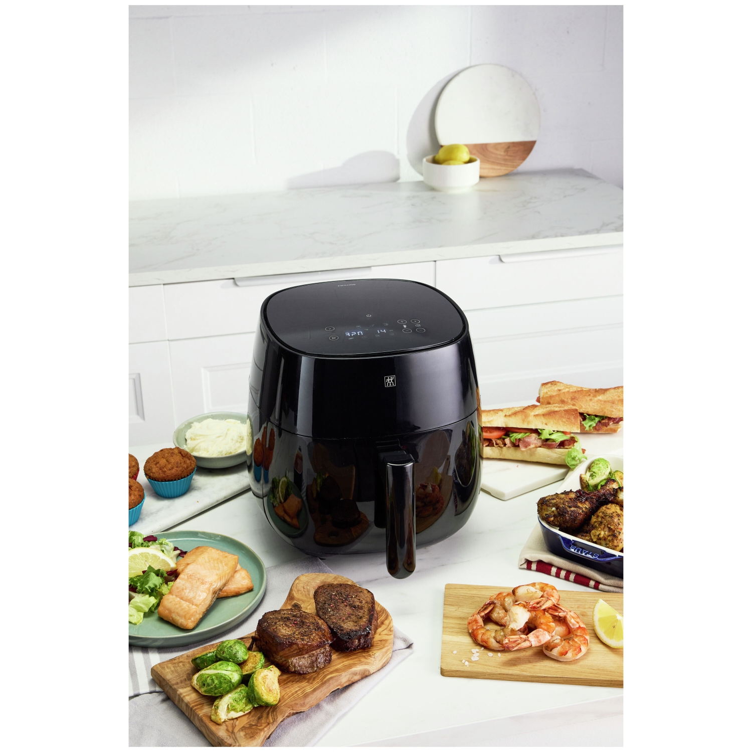 ZWILLING CERAMIC COATED AIR FRYER Air Fryer, Black